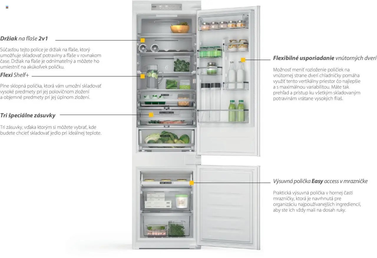 Whirlpool extra tiché vstavané chladničky Whirlpool W Collection (2025-01-01 - 2025-12-31) | 7