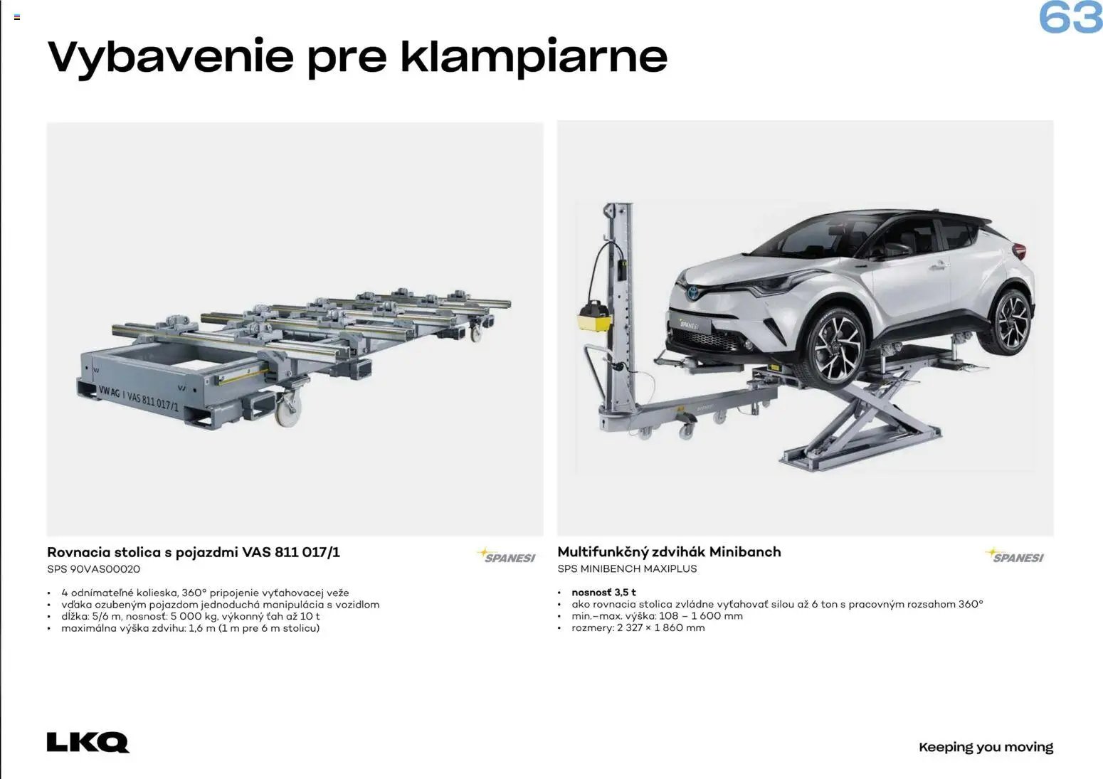 Auto Kelly vybavenie dielní