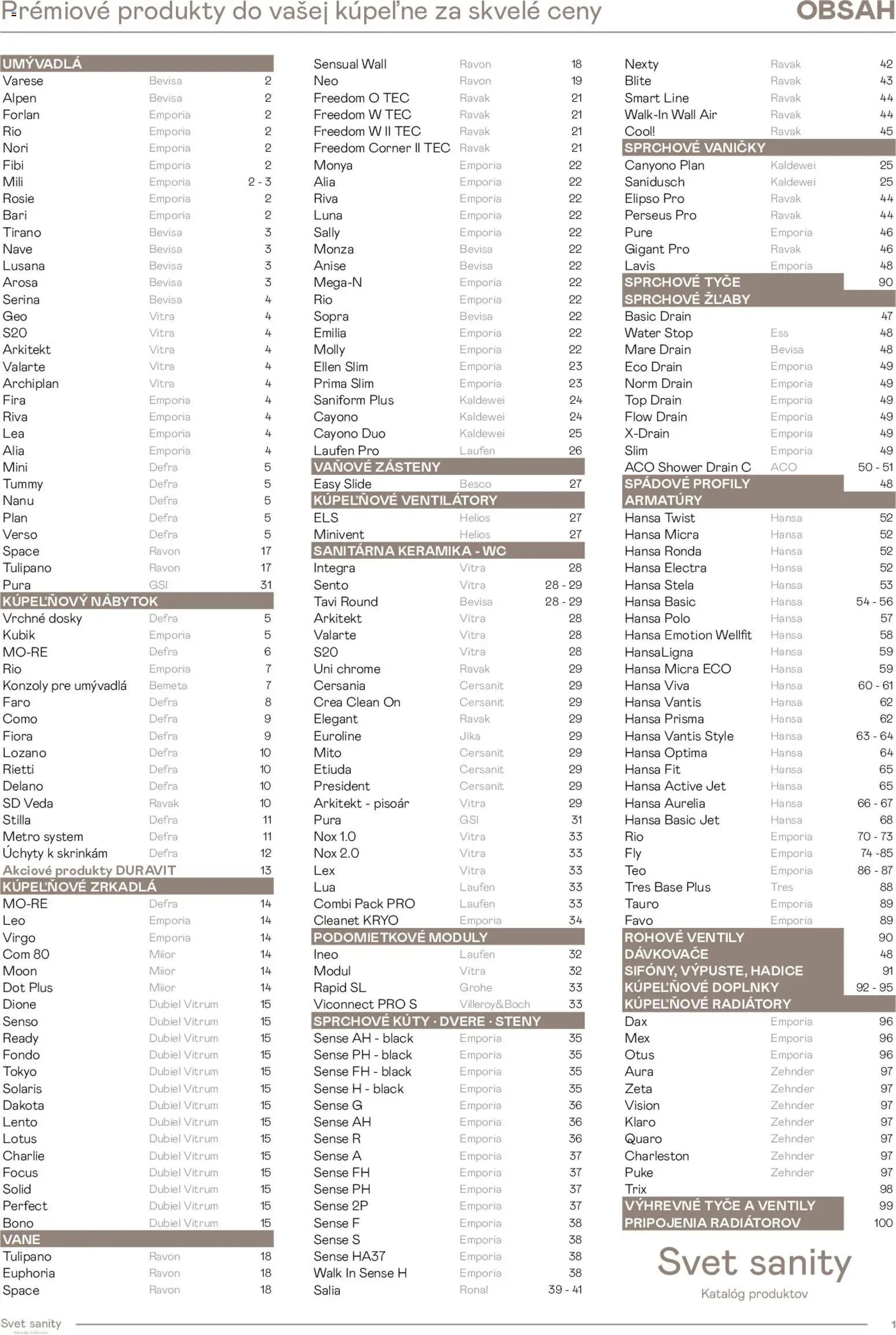 Ingema katalóg Svet sanity (2025-10-29 - 2026-12-31) | 3