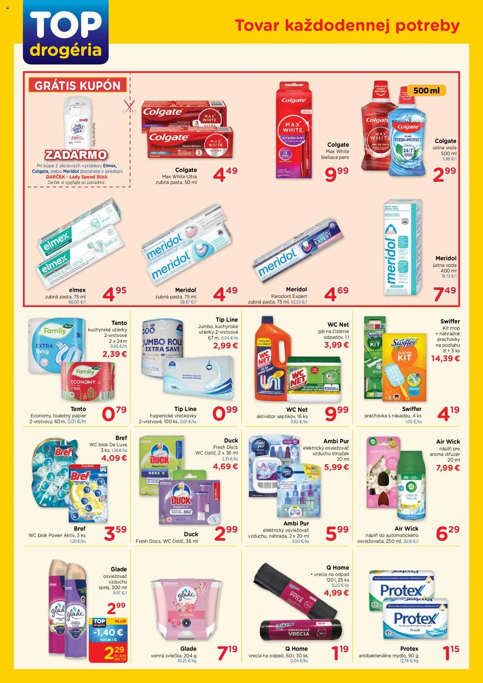 TOP Drogéria leták (2026-02-09 - 2026-02-18) | 2