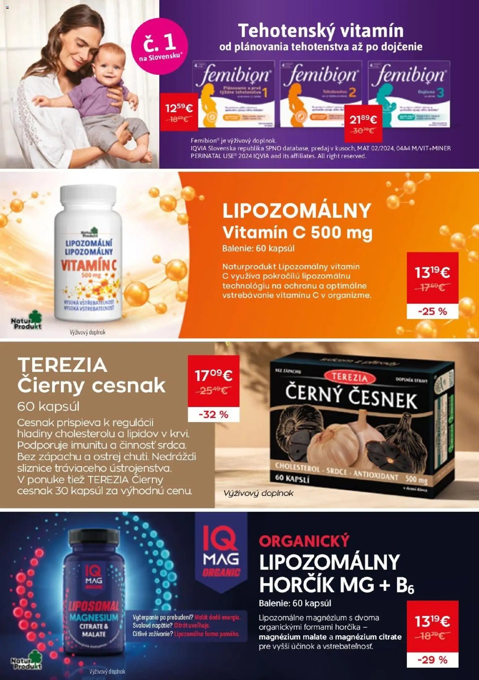 Schneider lekáreň leták