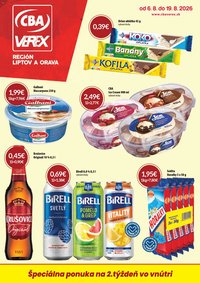 CBA Verex Výhodný nákup - Región Liptov a Orava