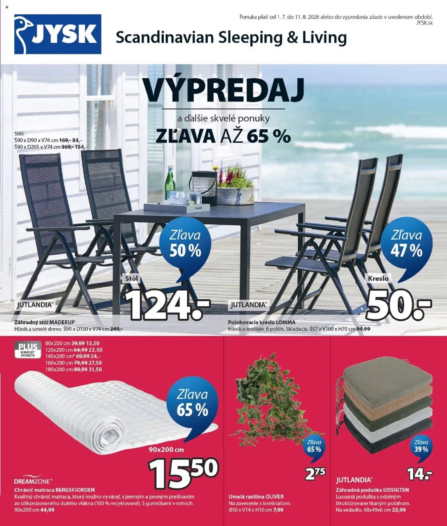 JYSK leták