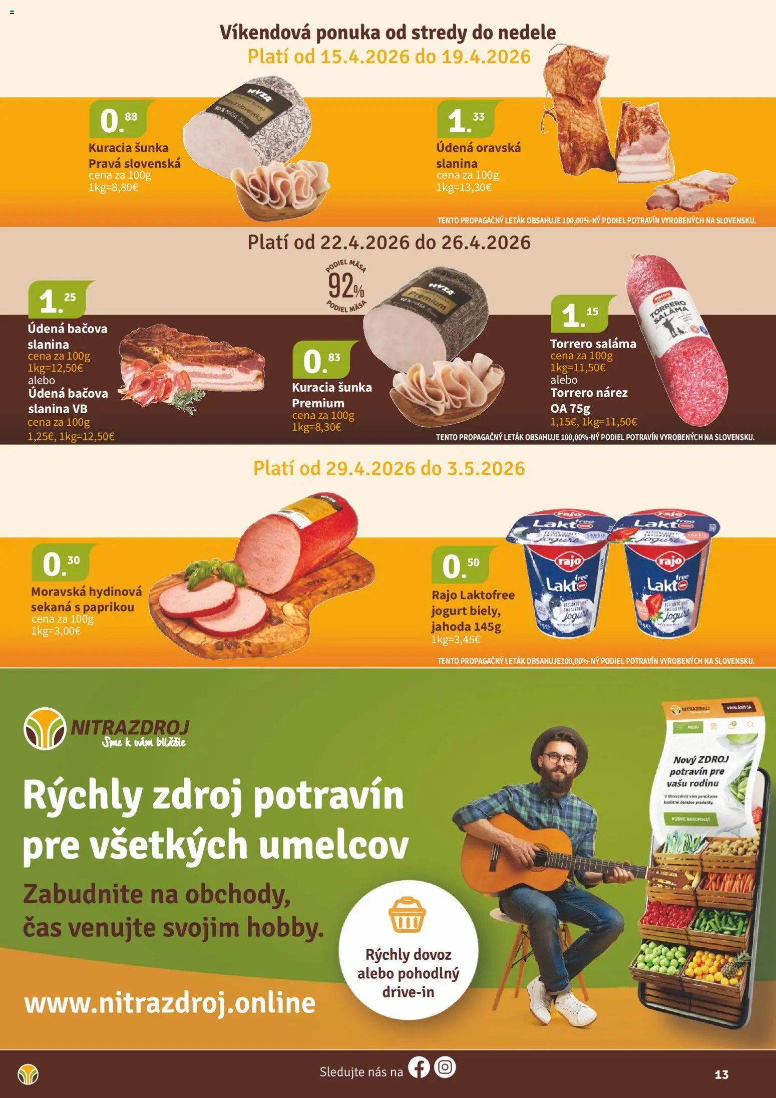 Nitrazdroj leták (2026-04-17 - 2026-05-04) | 13