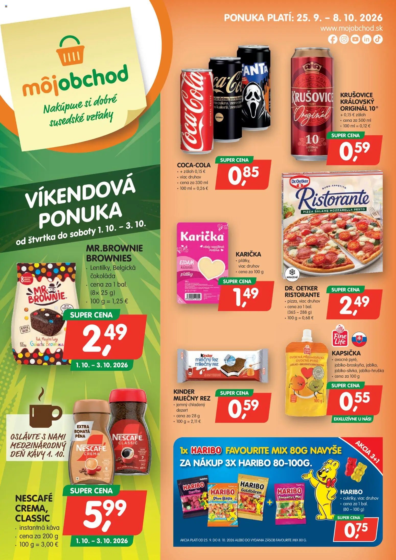 Môj obchod leták