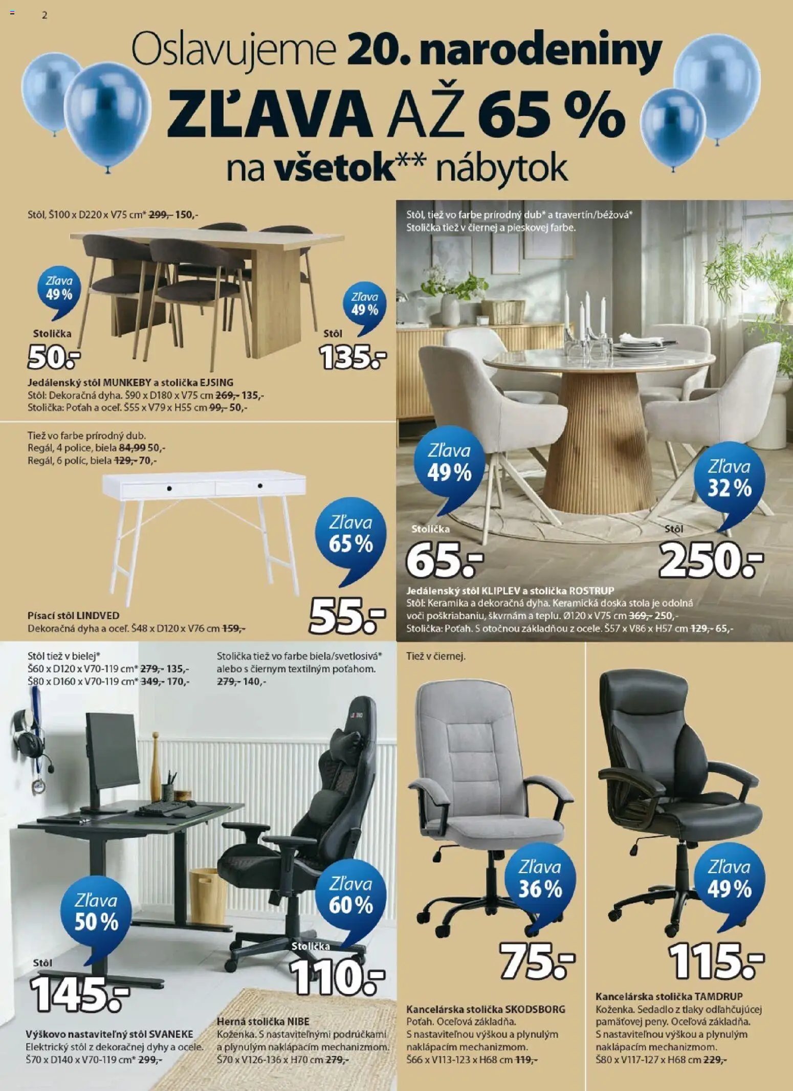 JYSK zľava až 70%