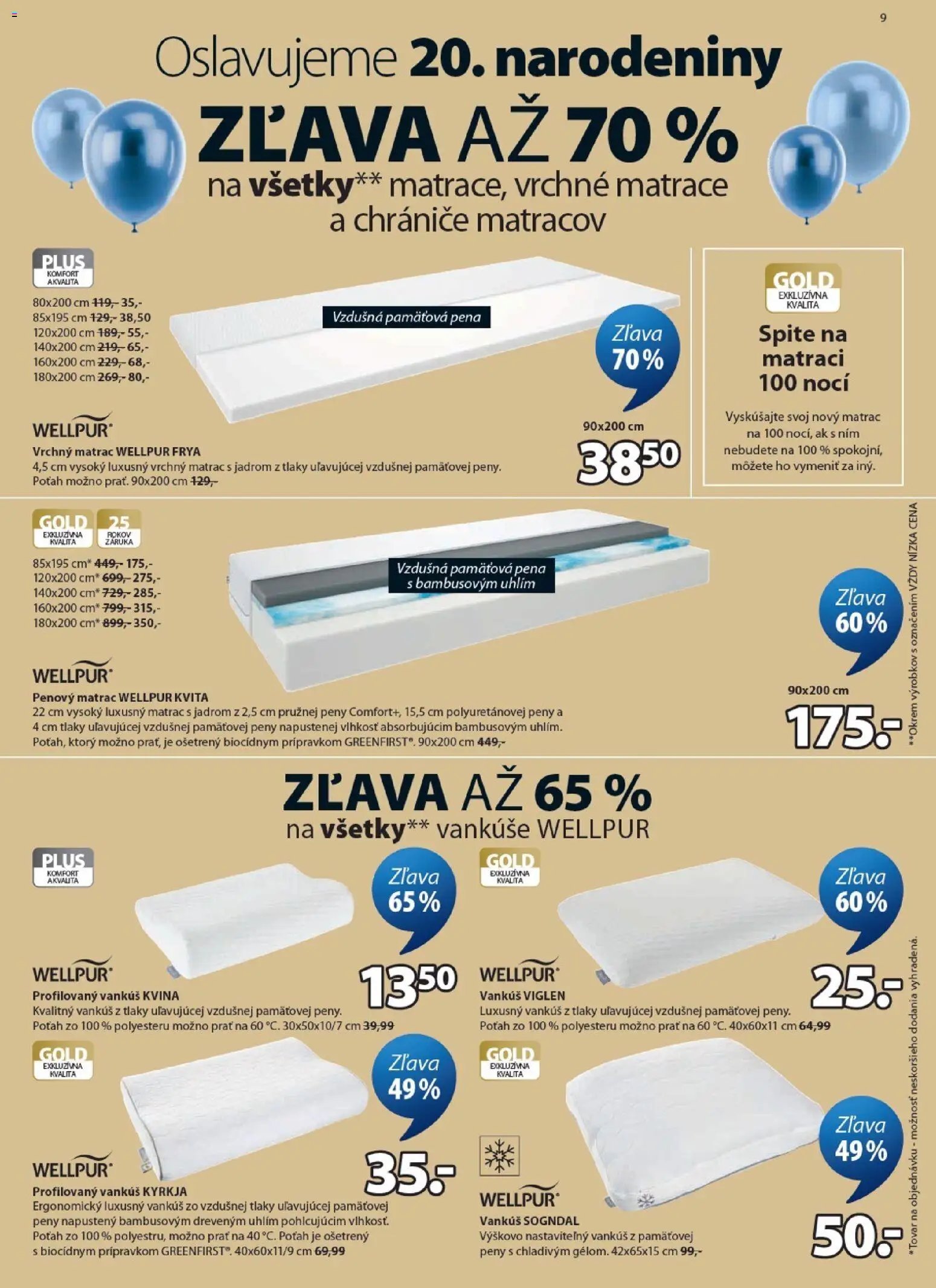 JYSK zľava až 70%