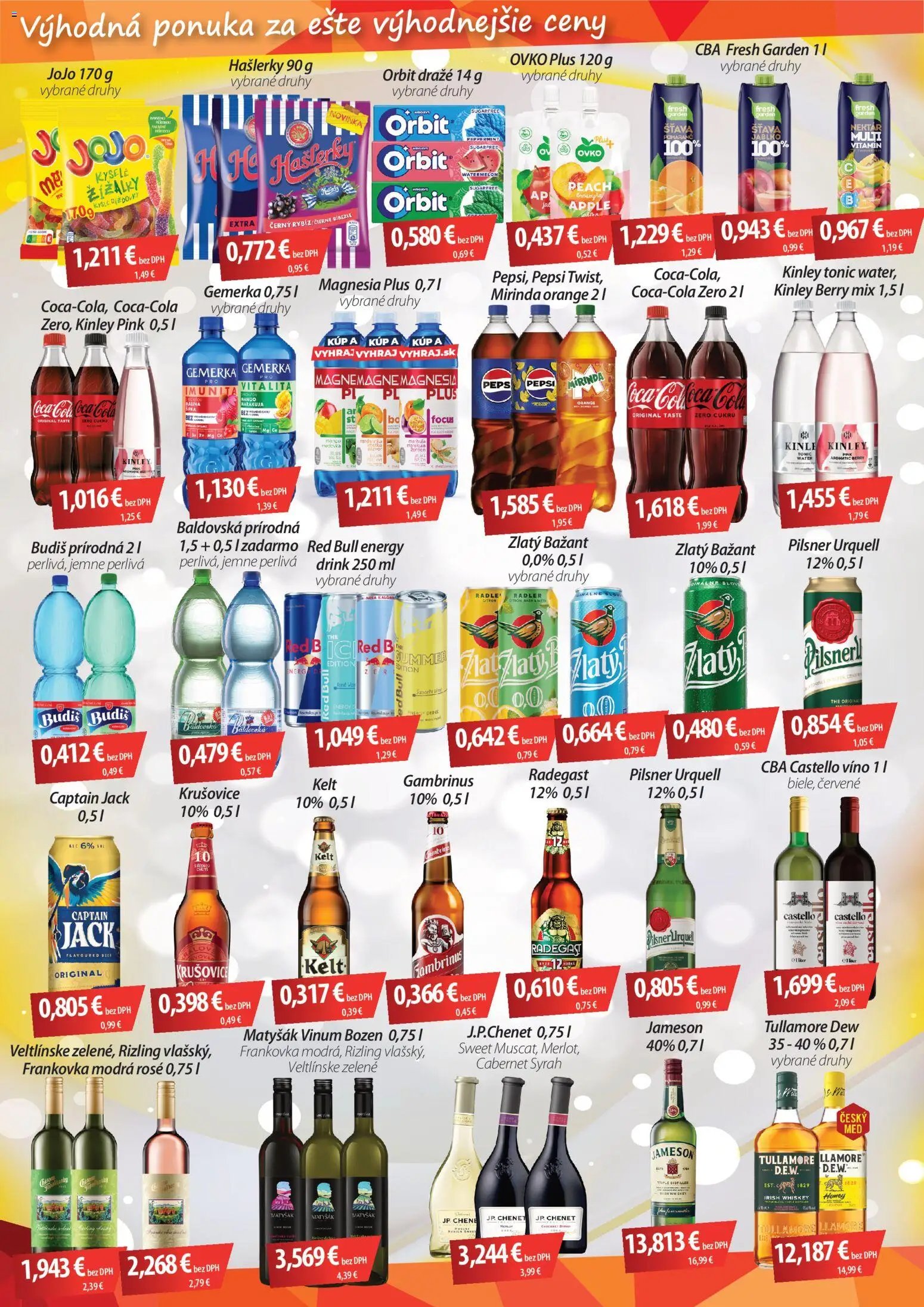 CBA Verex výhodná ponuka