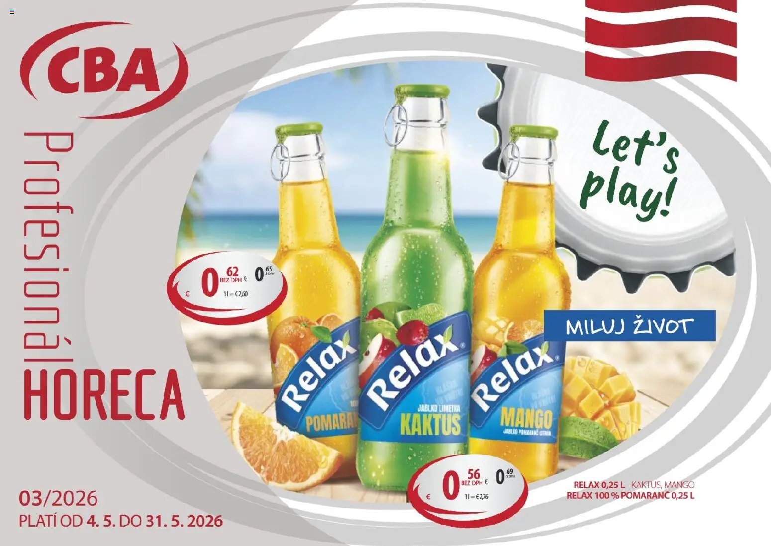 KARMEN CBA Profesionál Horeca (2026-05-04 - 2026-05-31) | 1