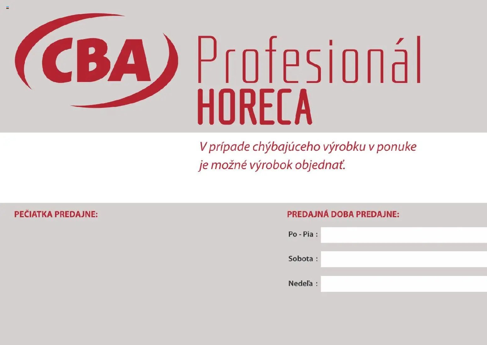 KARMEN CBA Profesionál Horeca (2026-05-04 - 2026-05-31) | 6