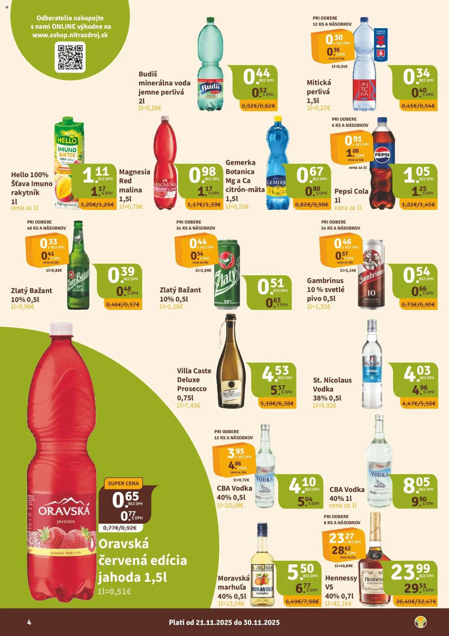 Nitrazdroj diskont (2025-11-21 - 2025-11-30) | 4