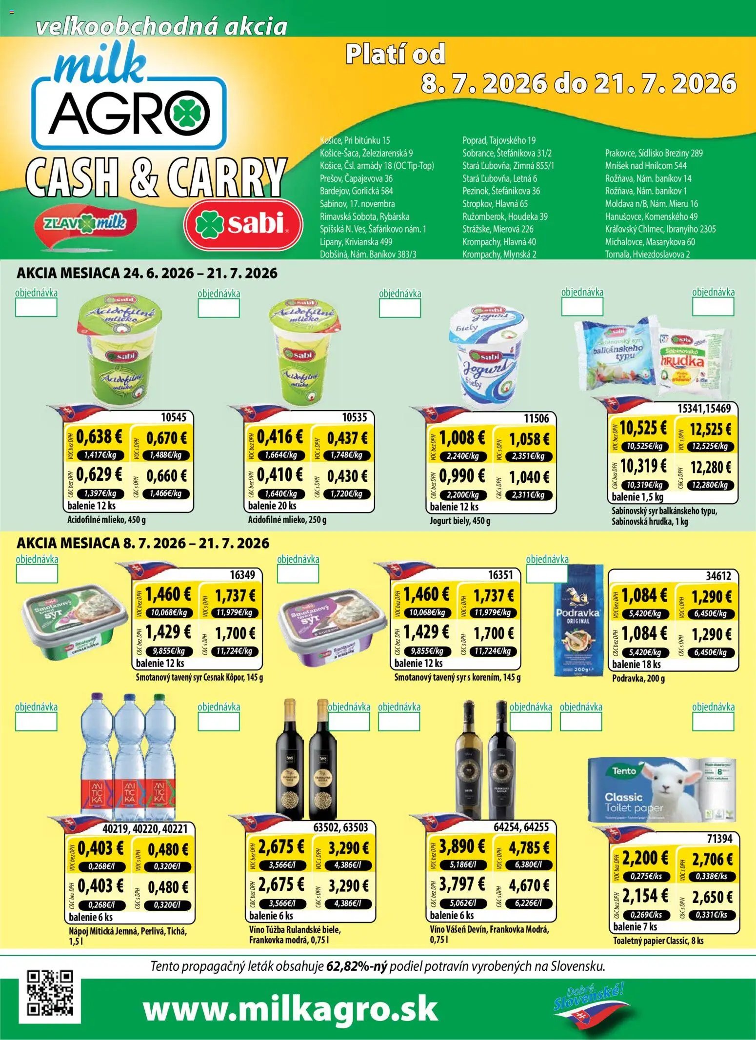 Milk Agro Cash & Carry