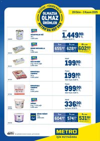 Metro - Olmazsa Olmaz Ürünler