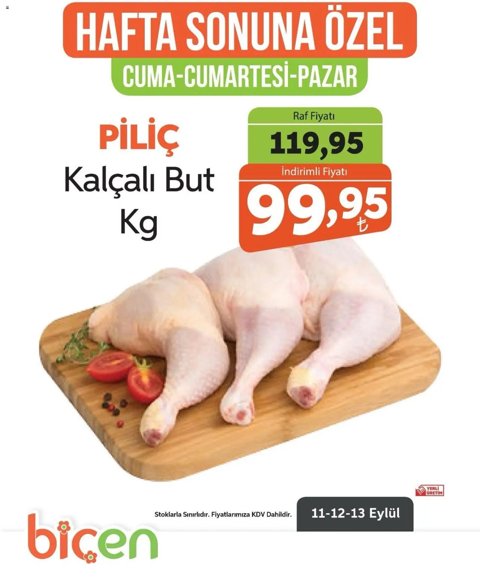 Biçen Market - Hafta Sonuna Özel - Piliç