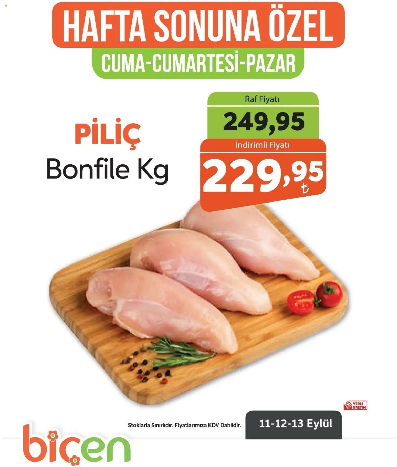 Biçen Market - Hafta Sonuna Özel - Piliç