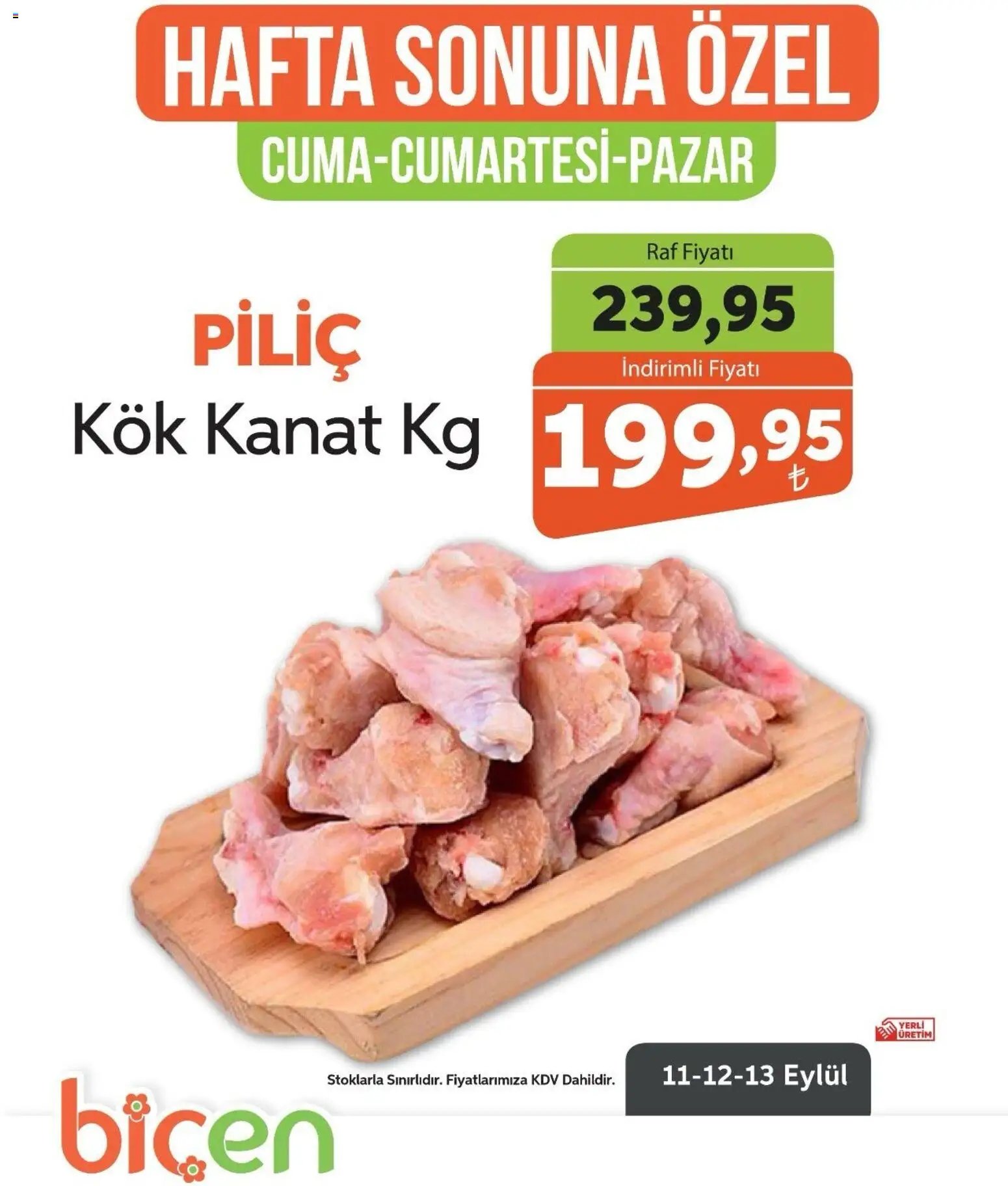 Biçen Market - Hafta Sonuna Özel - Piliç