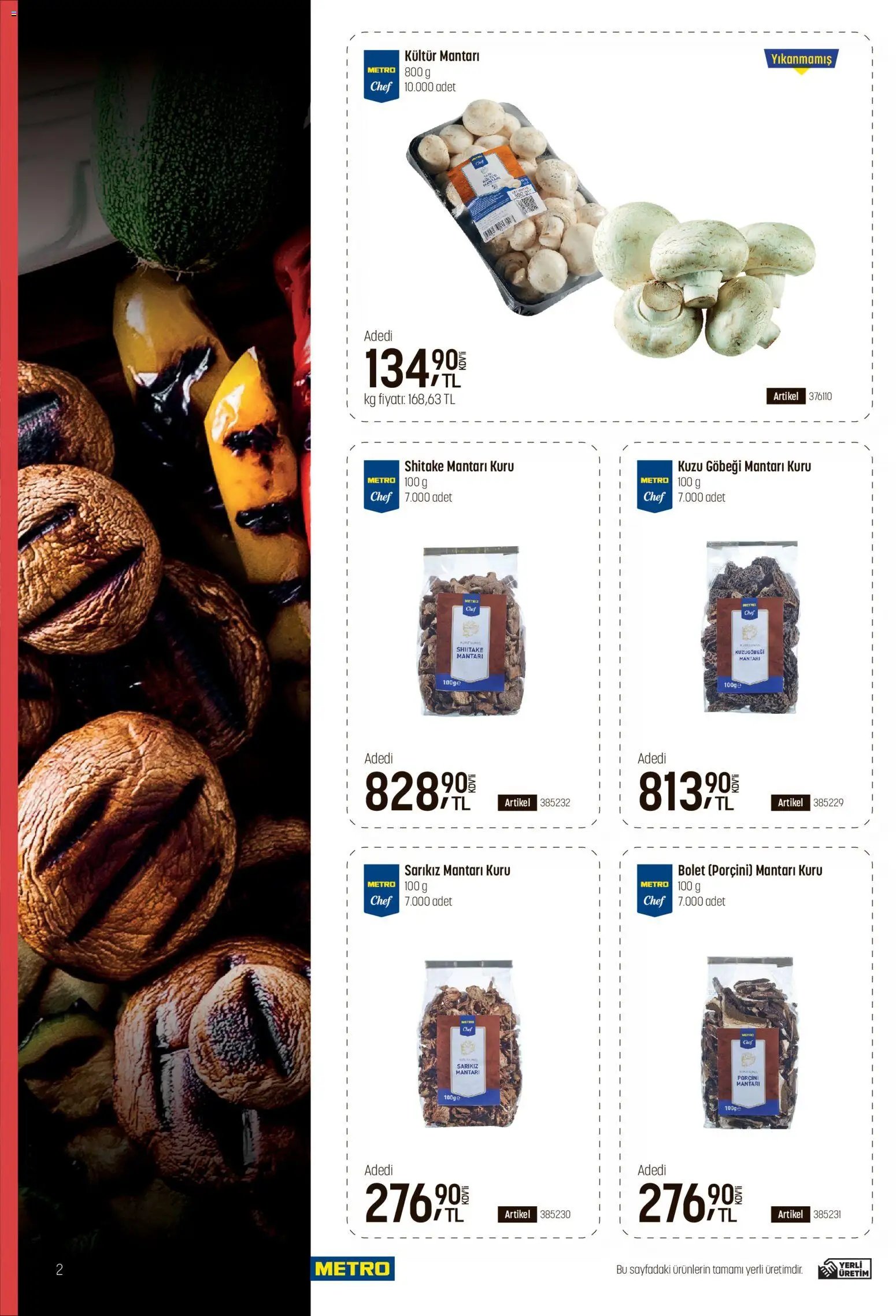 Metro - Fast Food Kataloğu