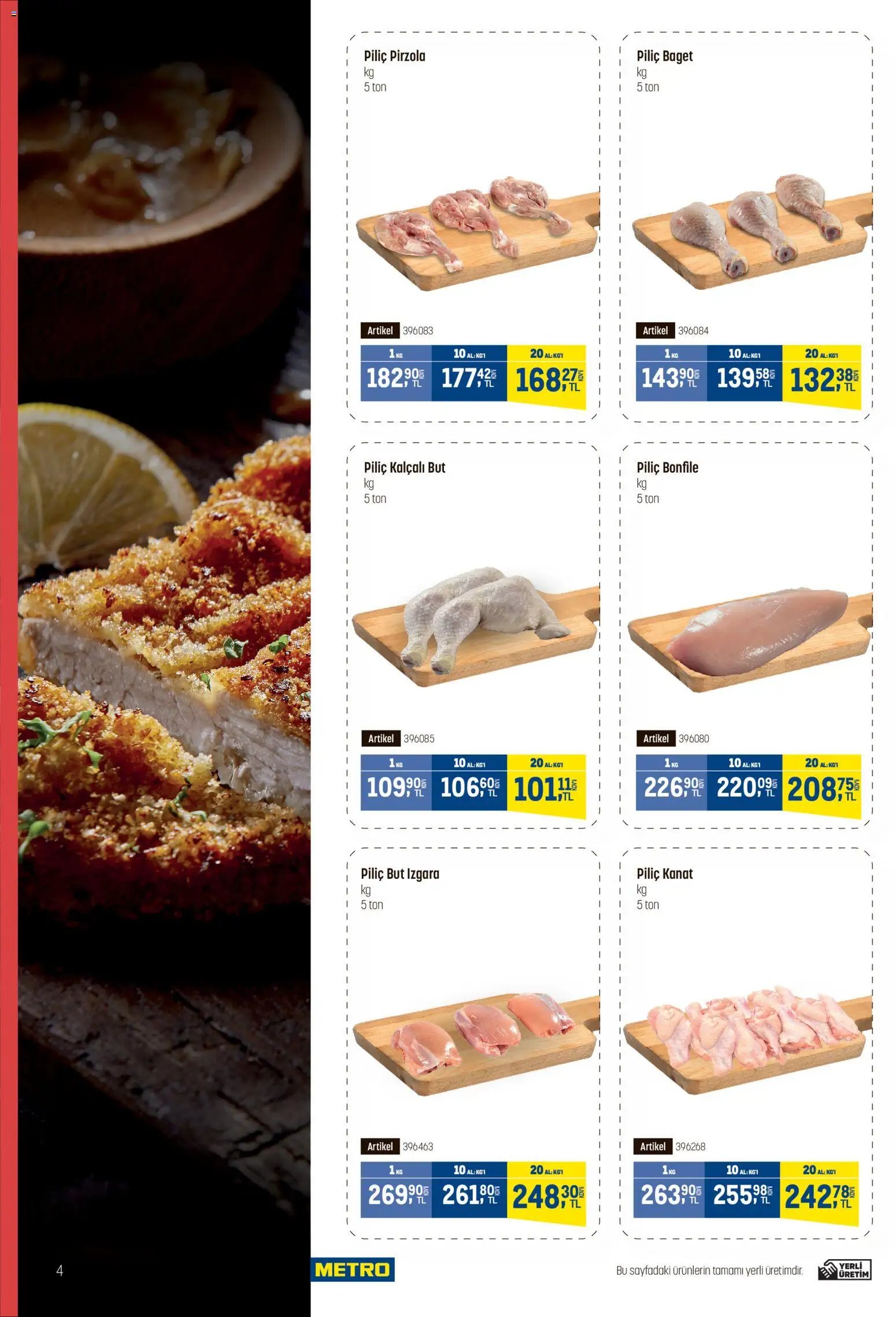 Metro - Fast Food Kataloğu