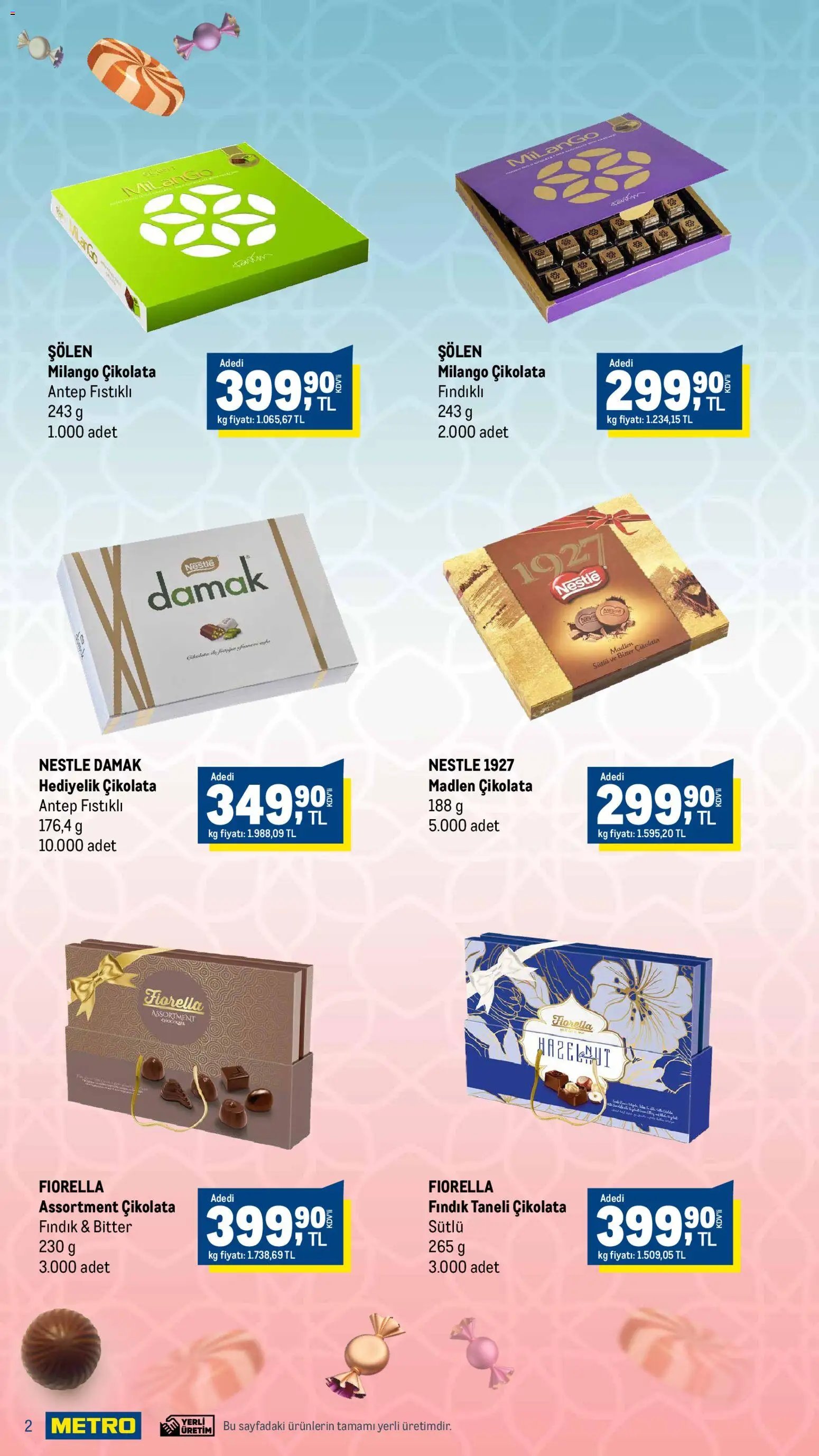 Metro - Bayrama Lezzet Katan İkramlar