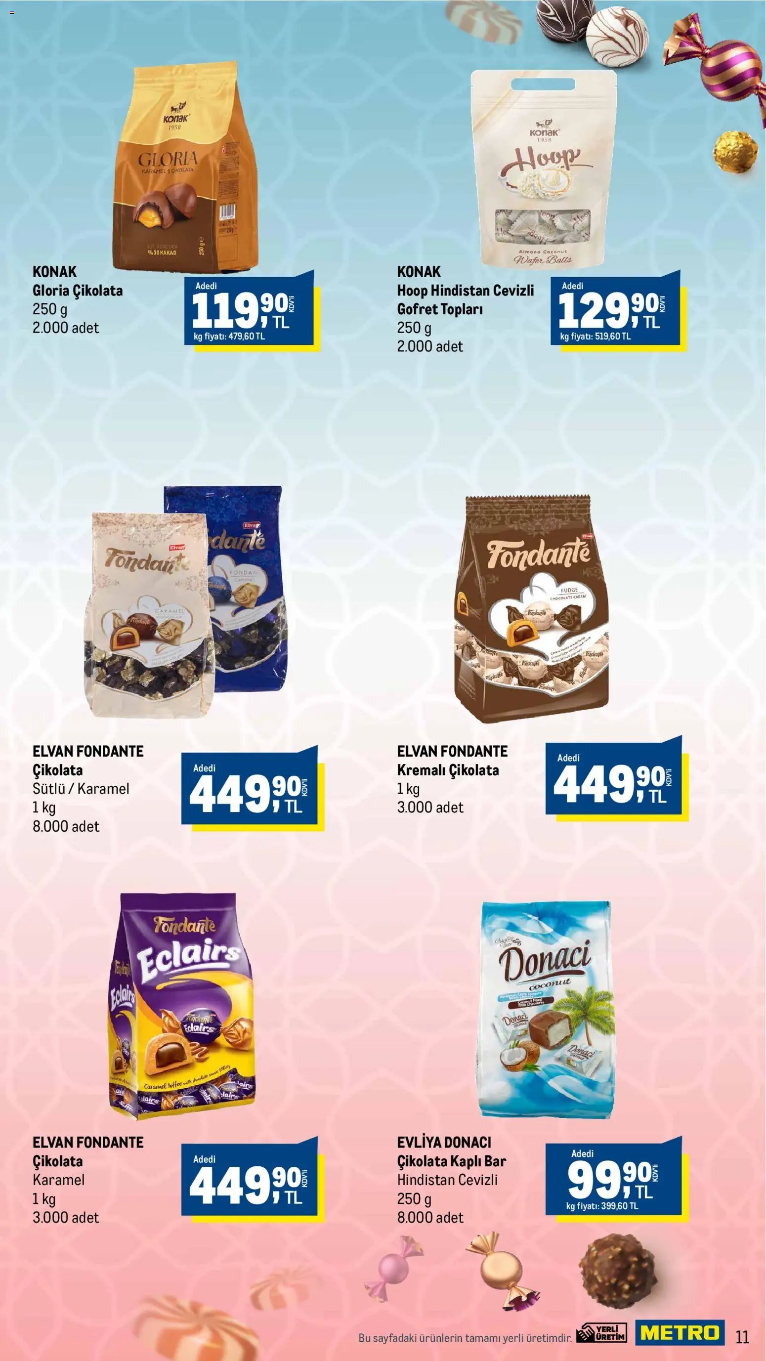 Metro - Bayrama Lezzet Katan İkramlar