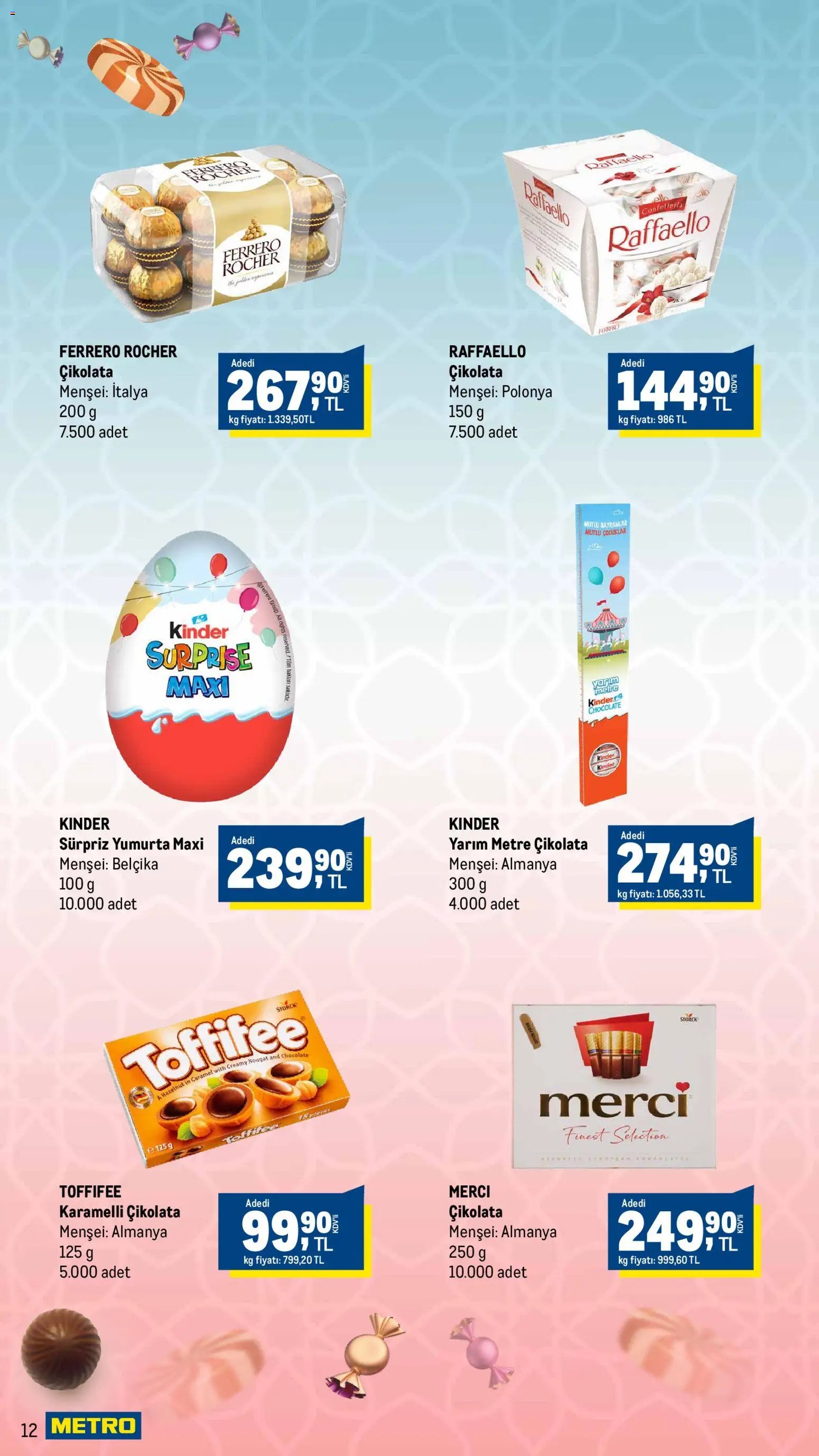 Metro - Bayrama Lezzet Katan İkramlar