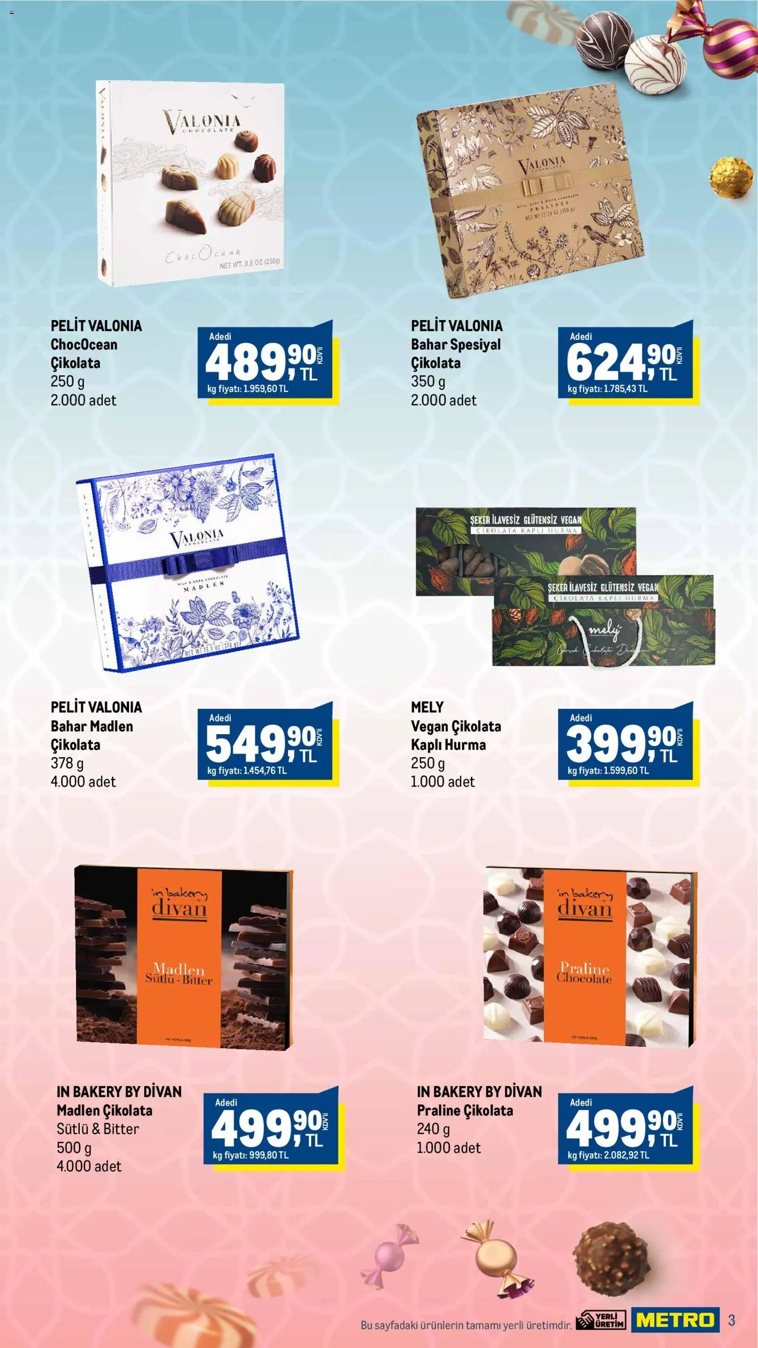 Metro - Bayrama Lezzet Katan İkramlar