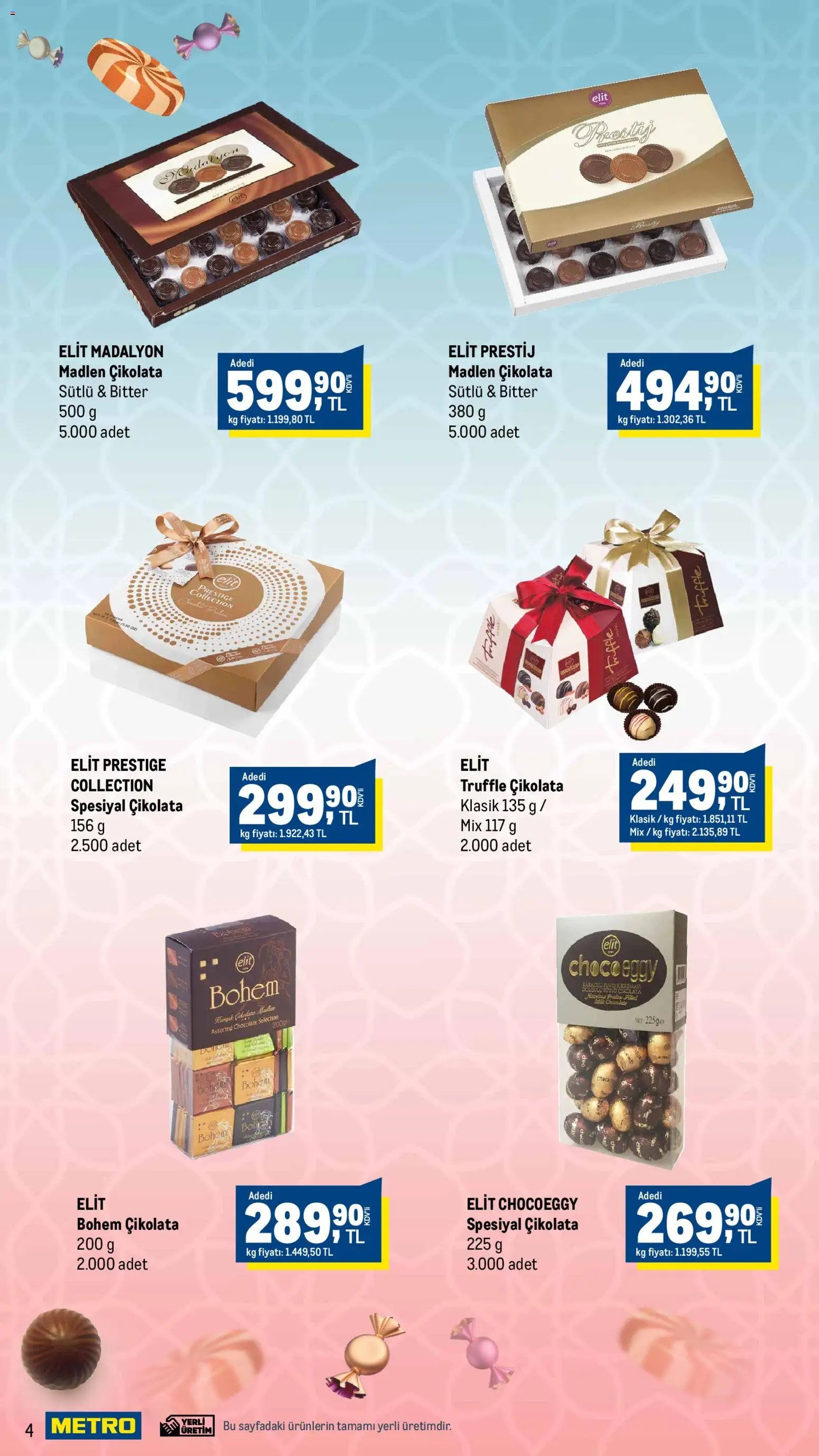 Metro - Bayrama Lezzet Katan İkramlar