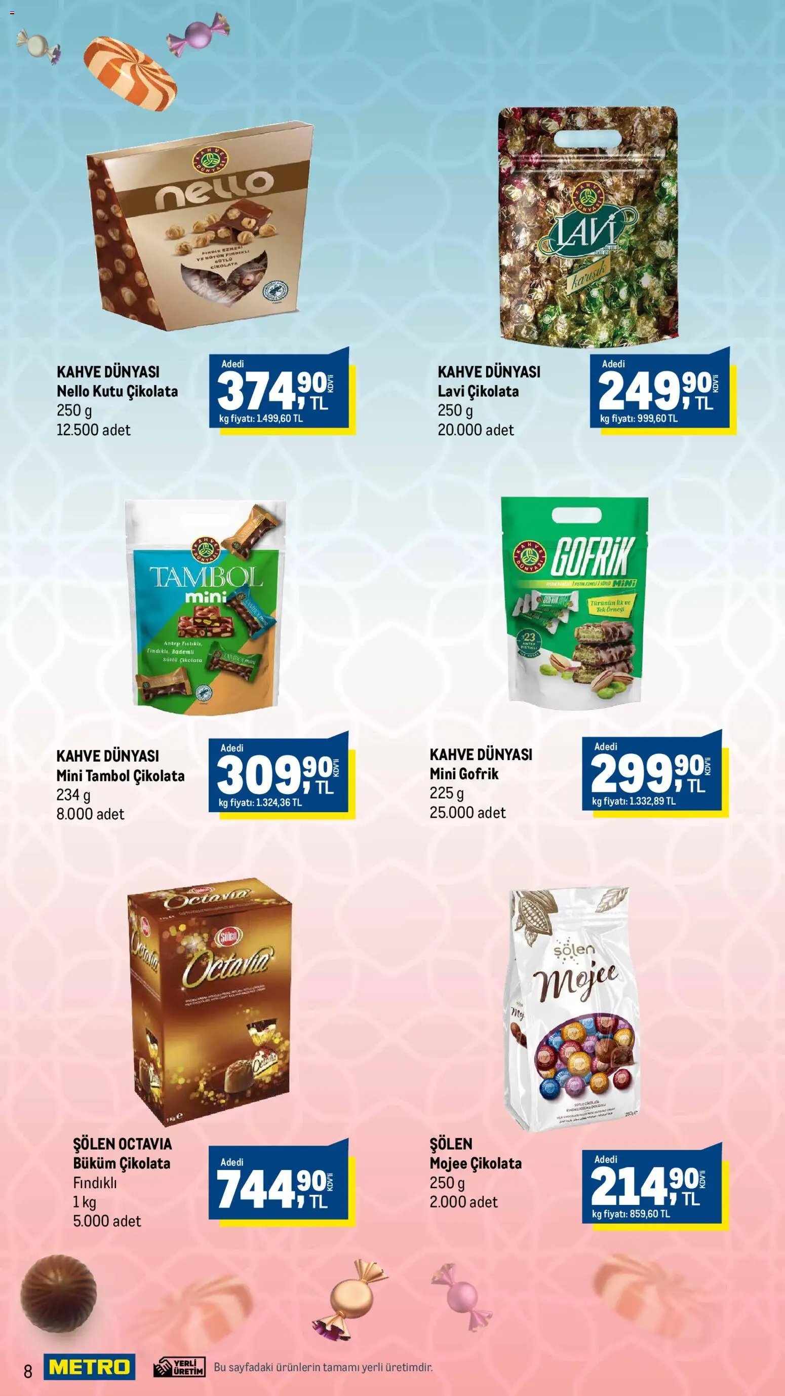 Metro - Bayrama Lezzet Katan İkramlar