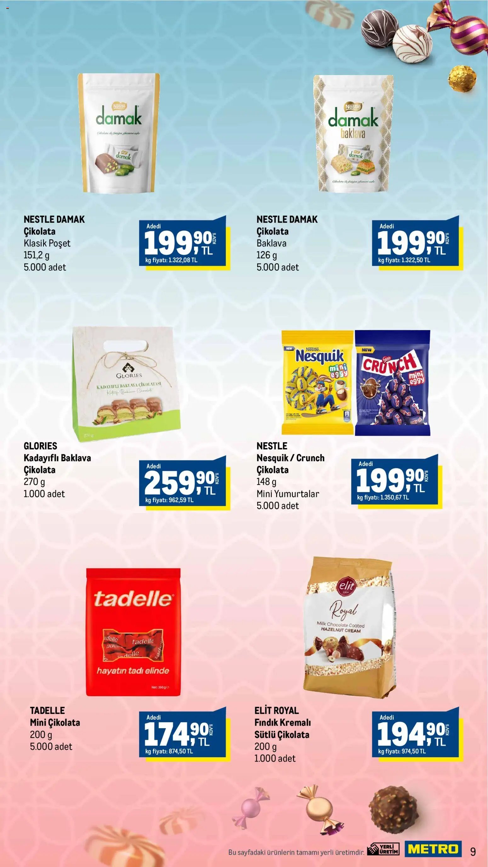 Metro - Bayrama Lezzet Katan İkramlar