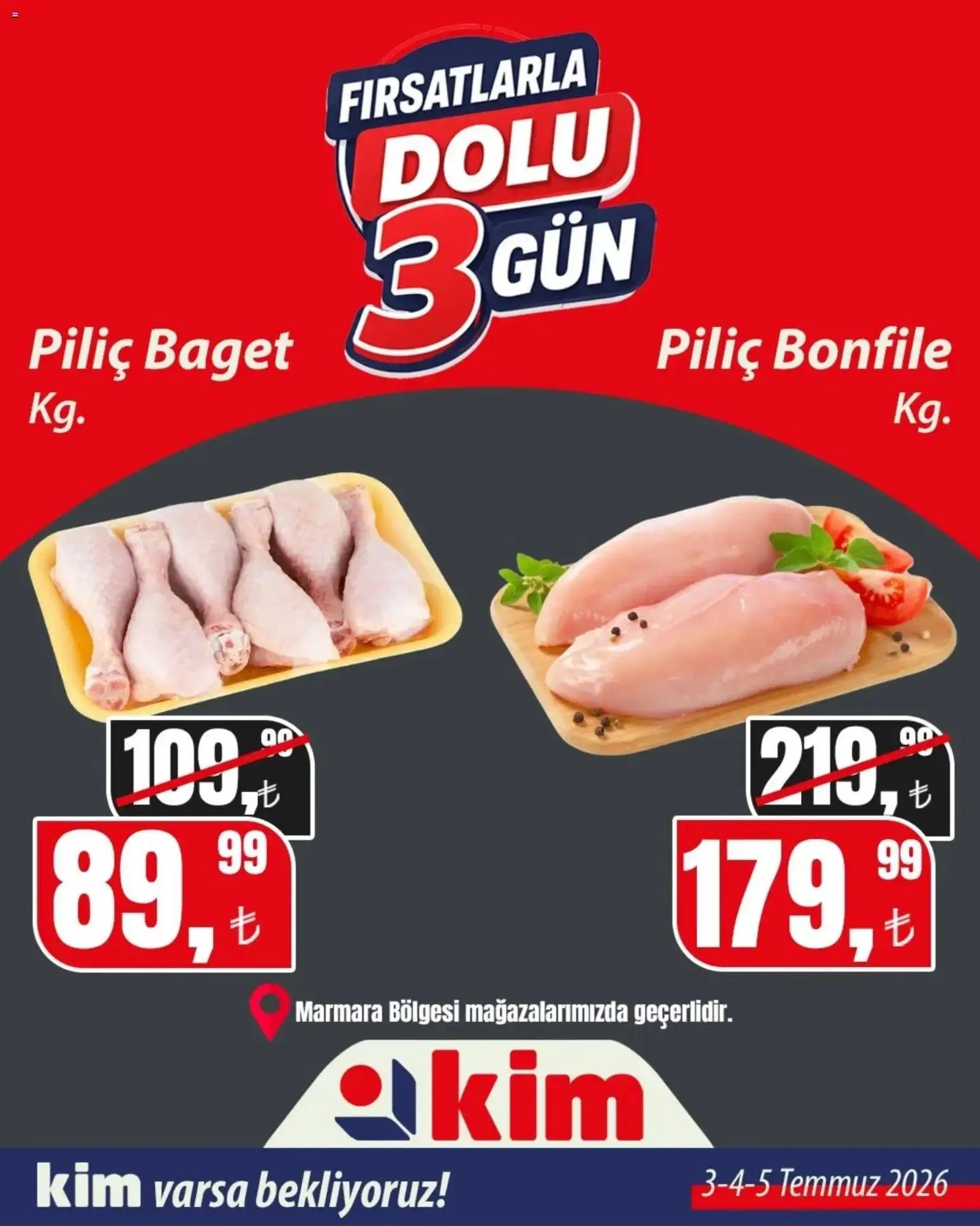 Kim Market - Fırsatlarla Dolu 3 Gün