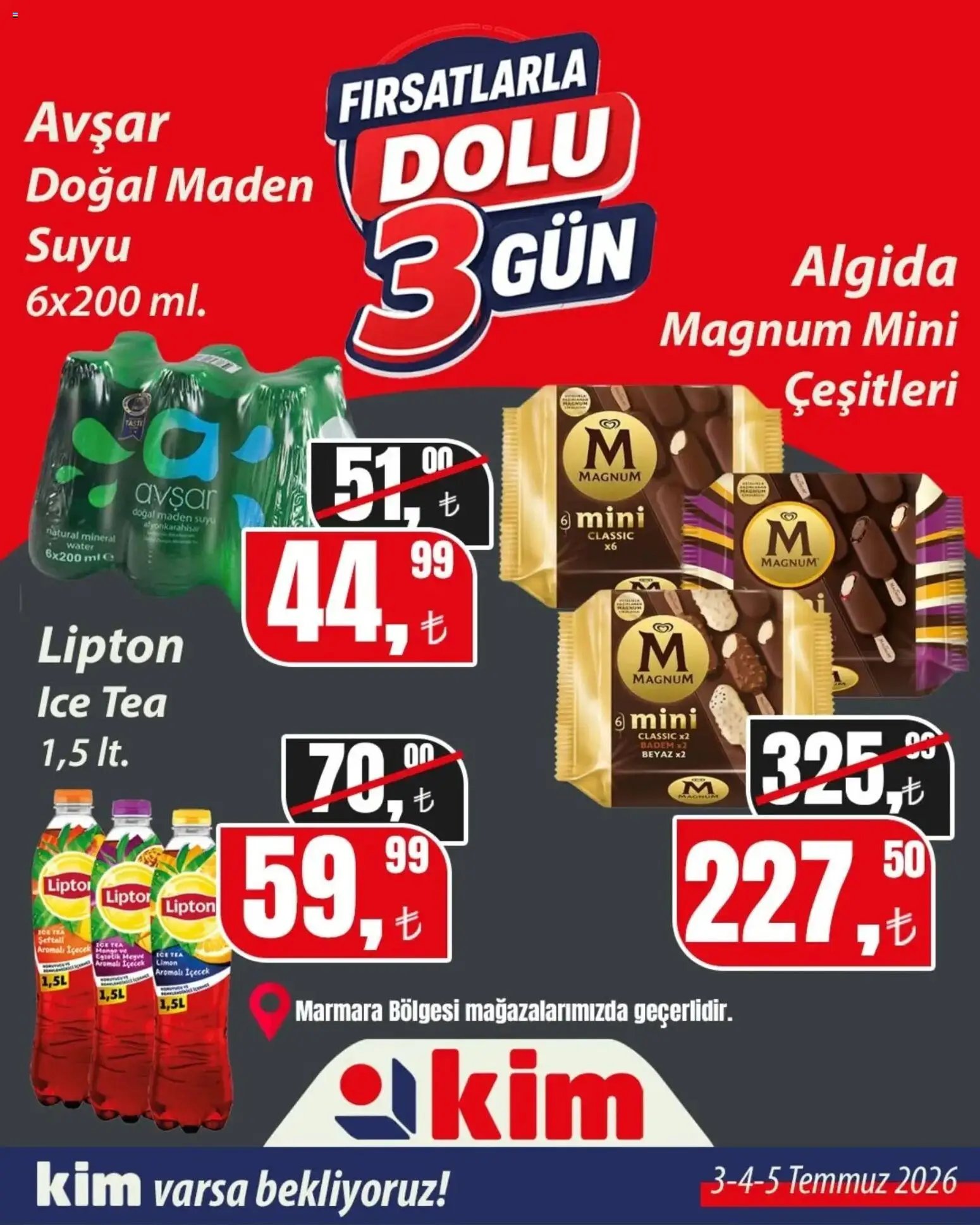 Kim Market - Fırsatlarla Dolu 3 Gün