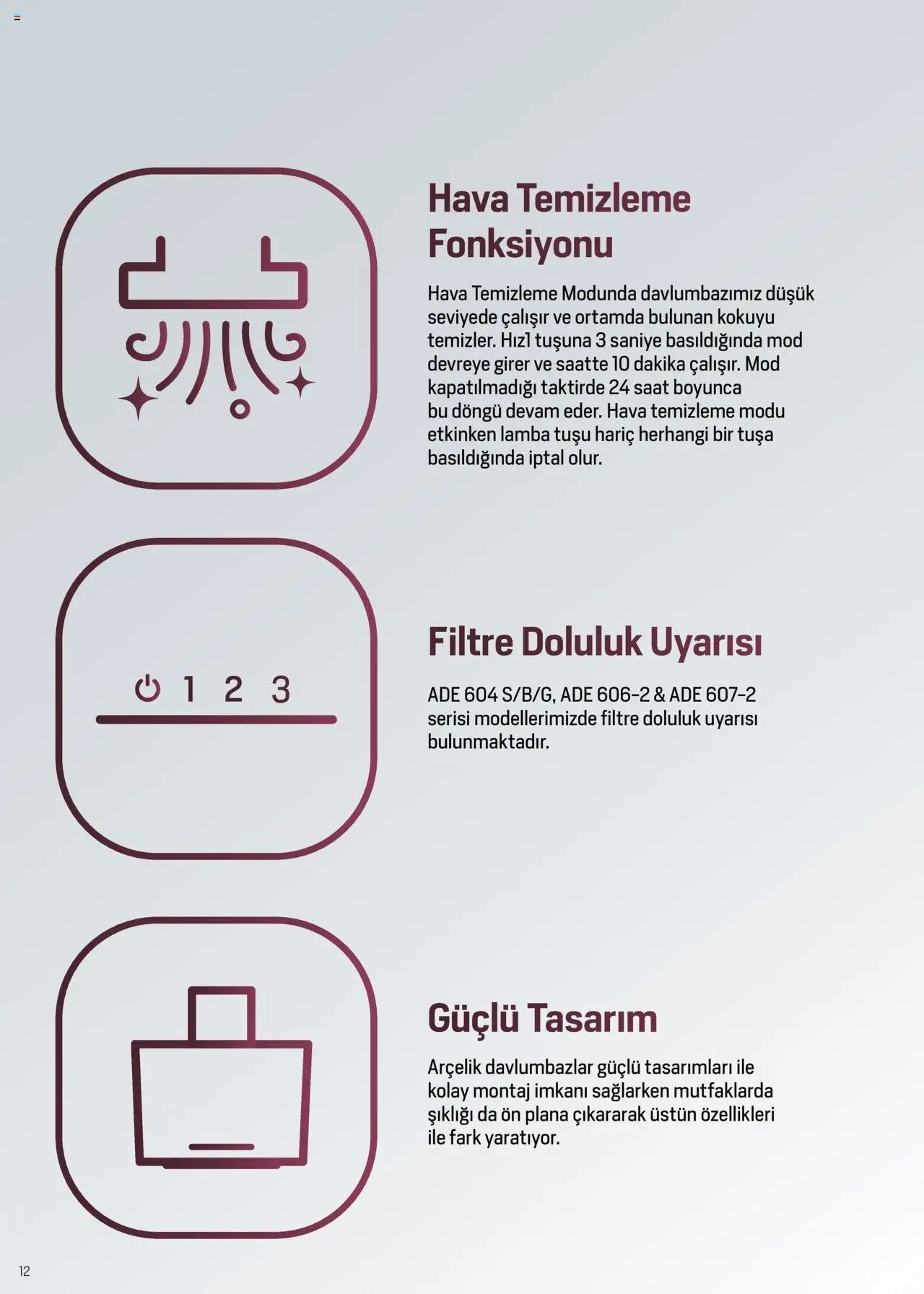 Arçelik Ankastre ve Solo Pişiriciler Katalog