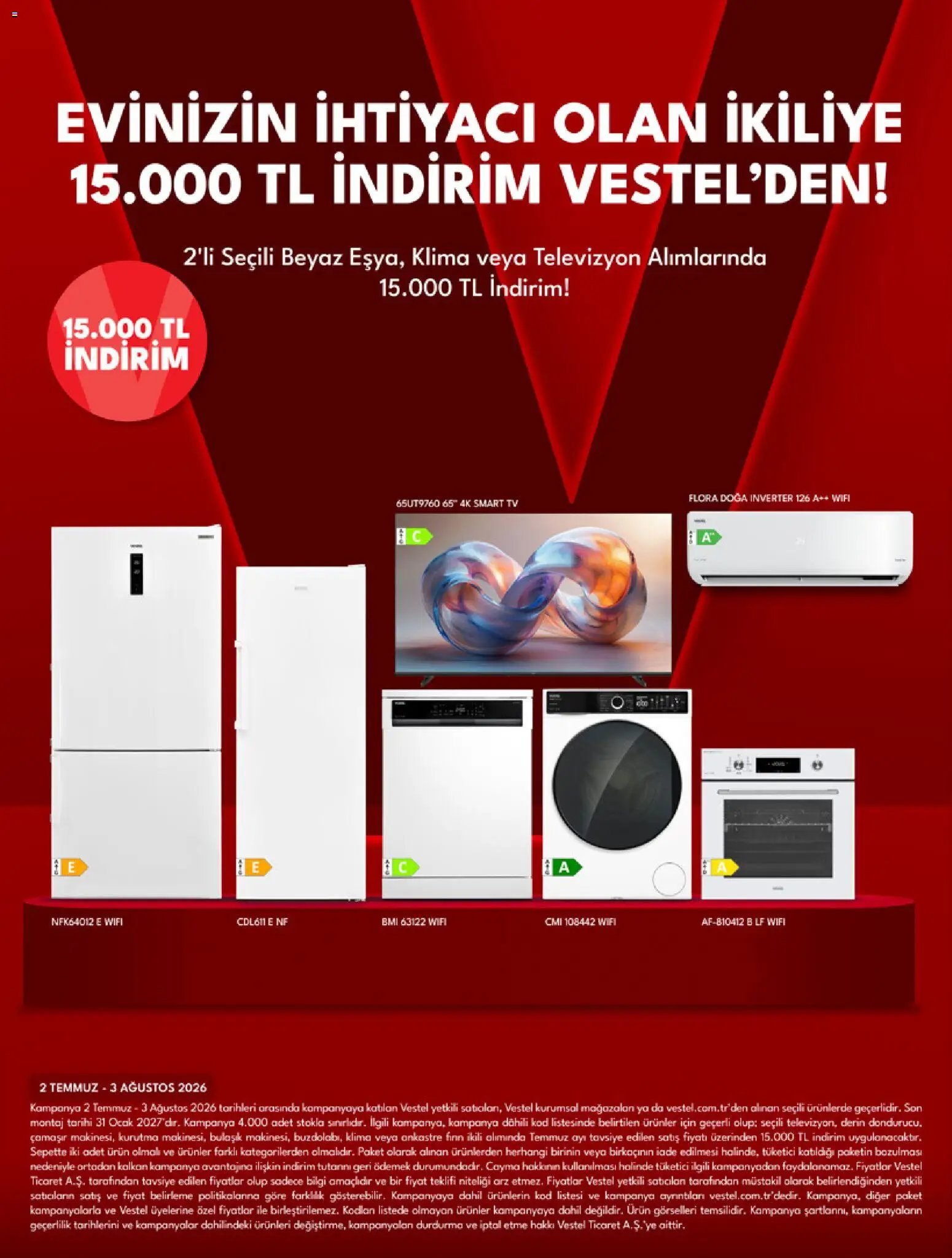 Vestel Katalog