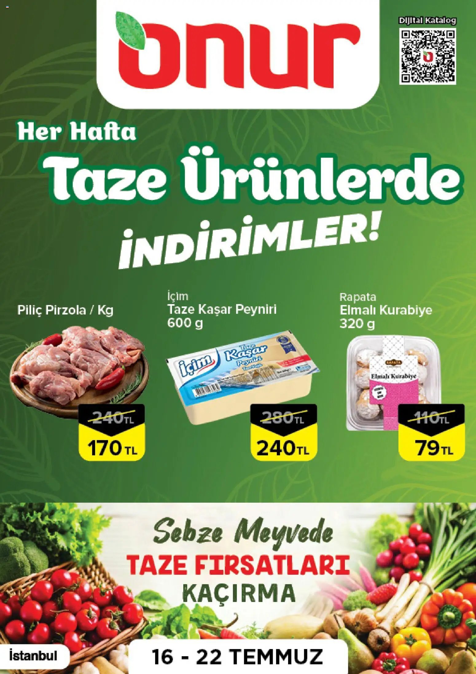 Onur Market - Taze Ürünlerde İndirimler