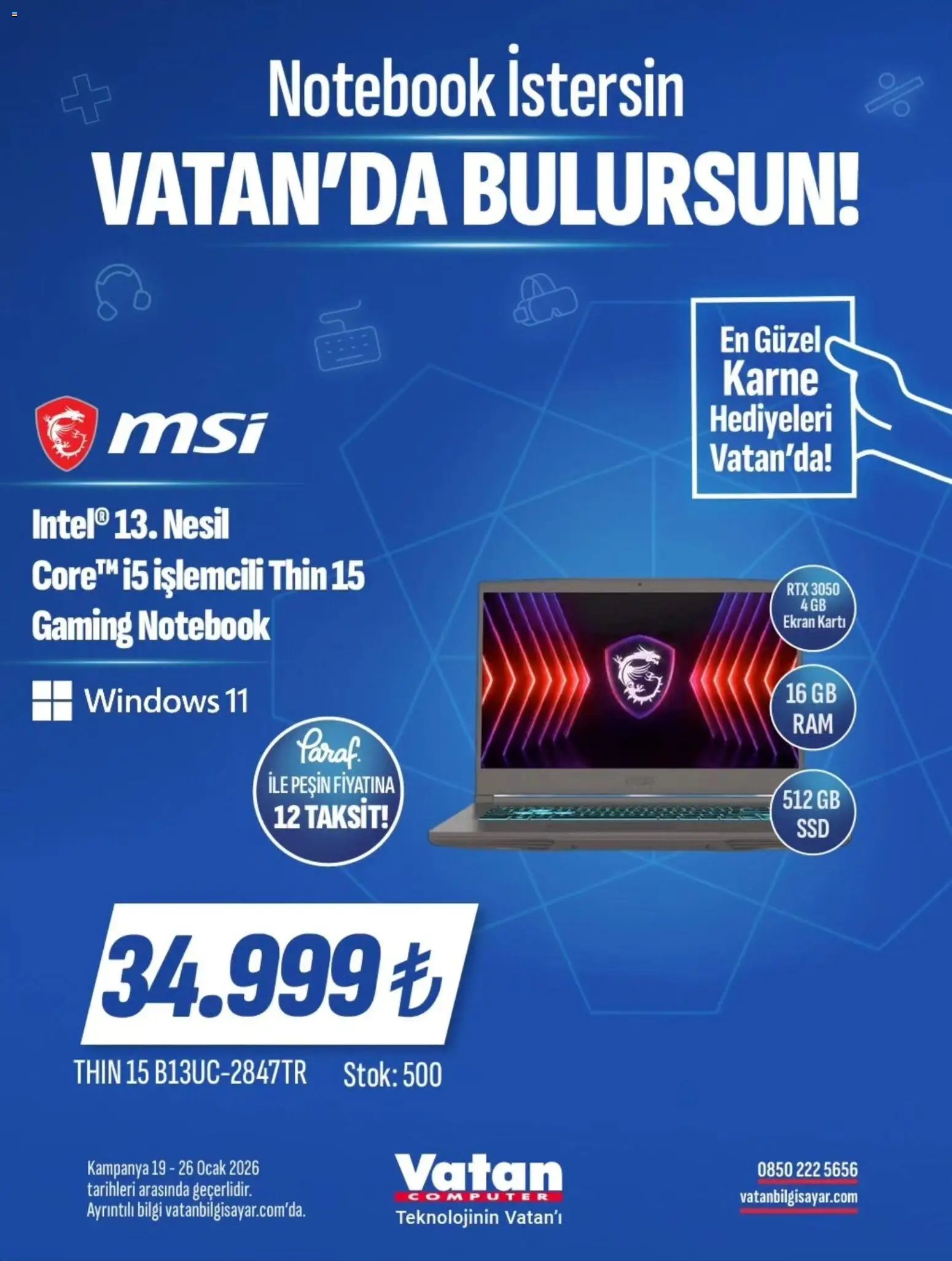 Vatan Bilgisayar İndirim