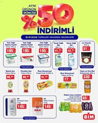 BİM - İkinci Ürün %50 İndirimli