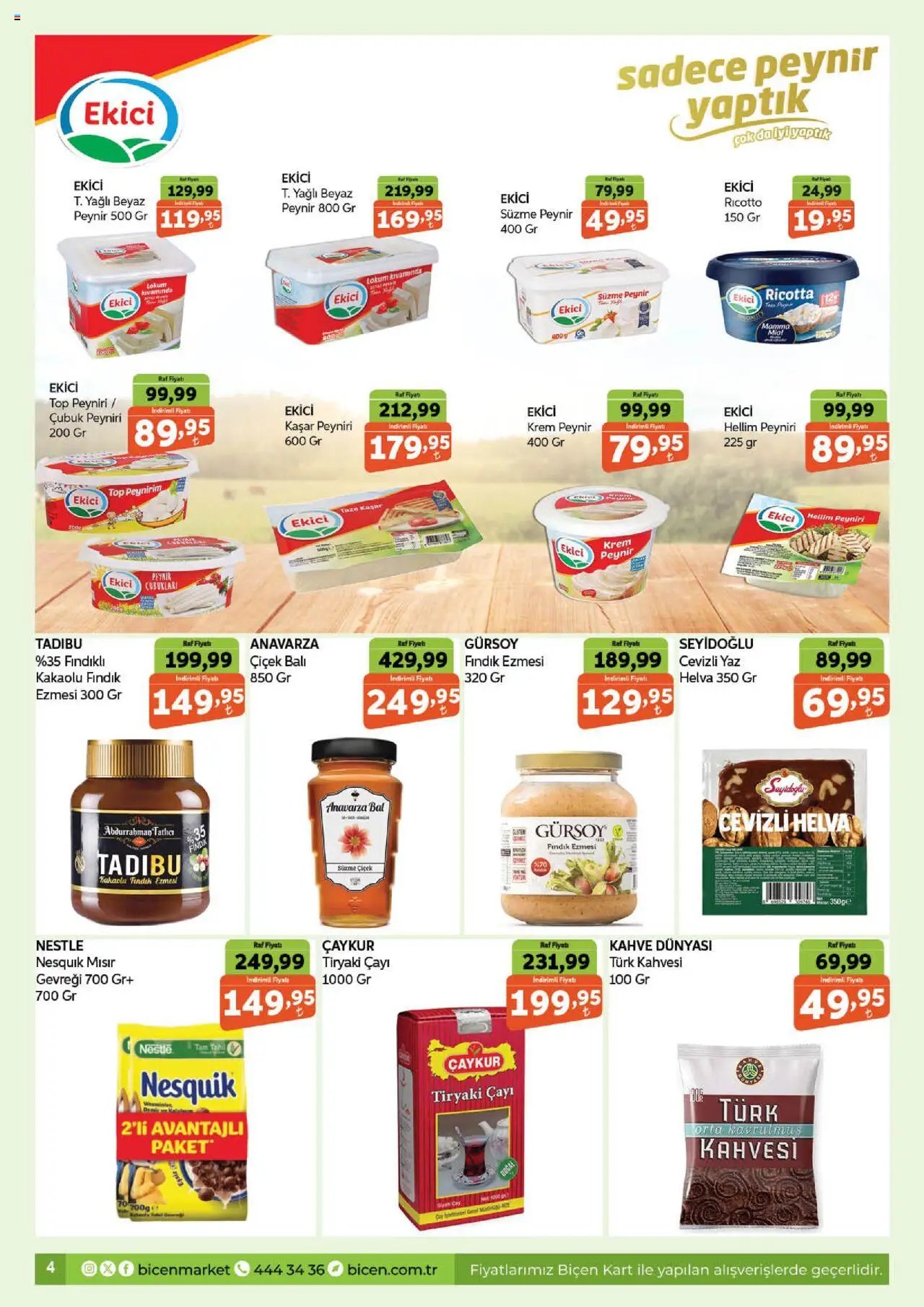 Biçen Market Katalog