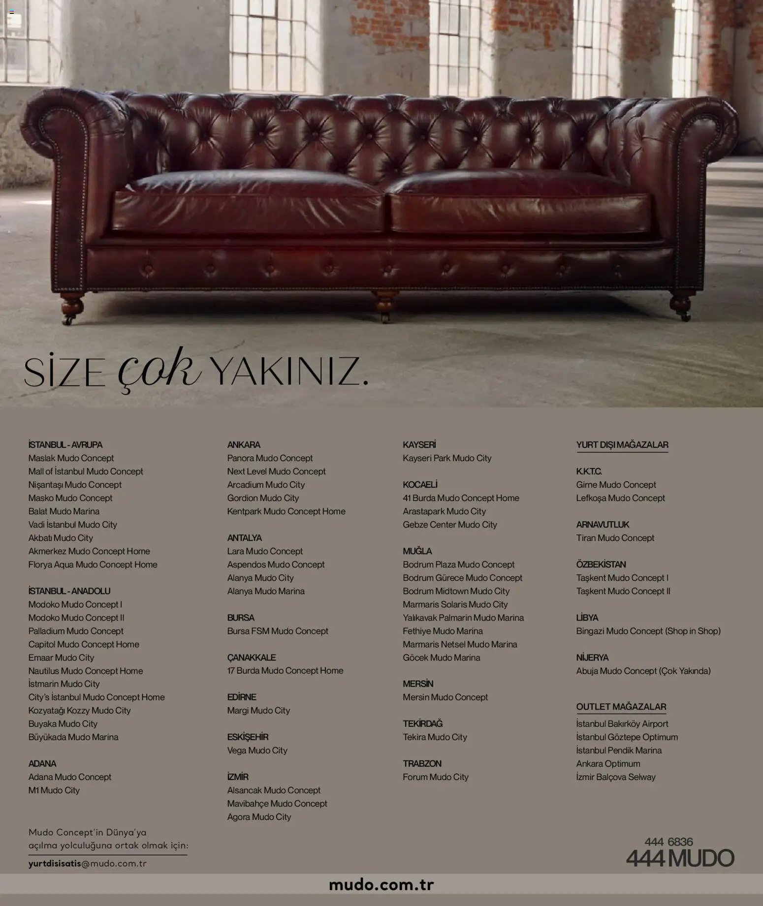 Mudo - Katalog Deri Sıklığı 2026