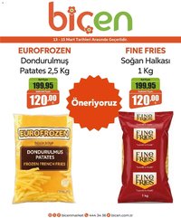 Biçen Market - Hafta Sonu Fırsatları