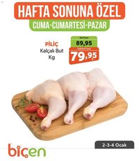 Biçen Market Hafta Sonuna Özel - Piliç Ürünleri 