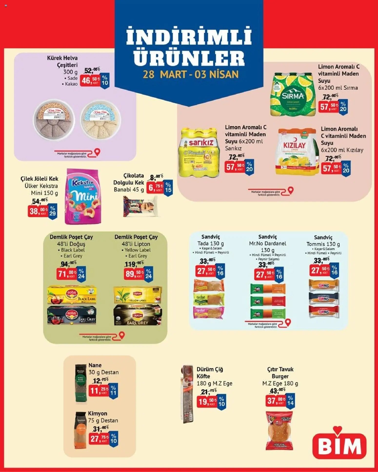 BİM - İndirimli Ürünler