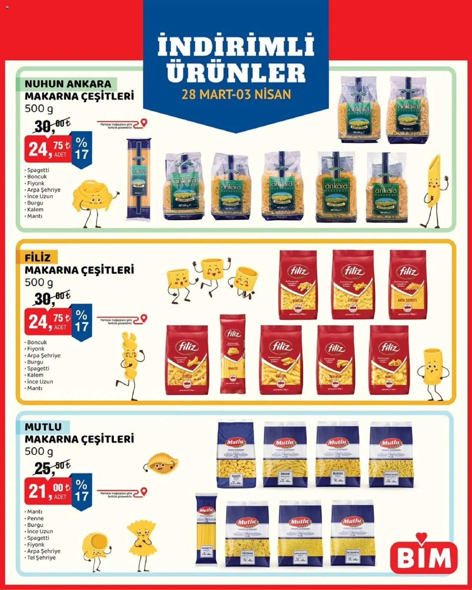 BİM - İndirimli Ürünler