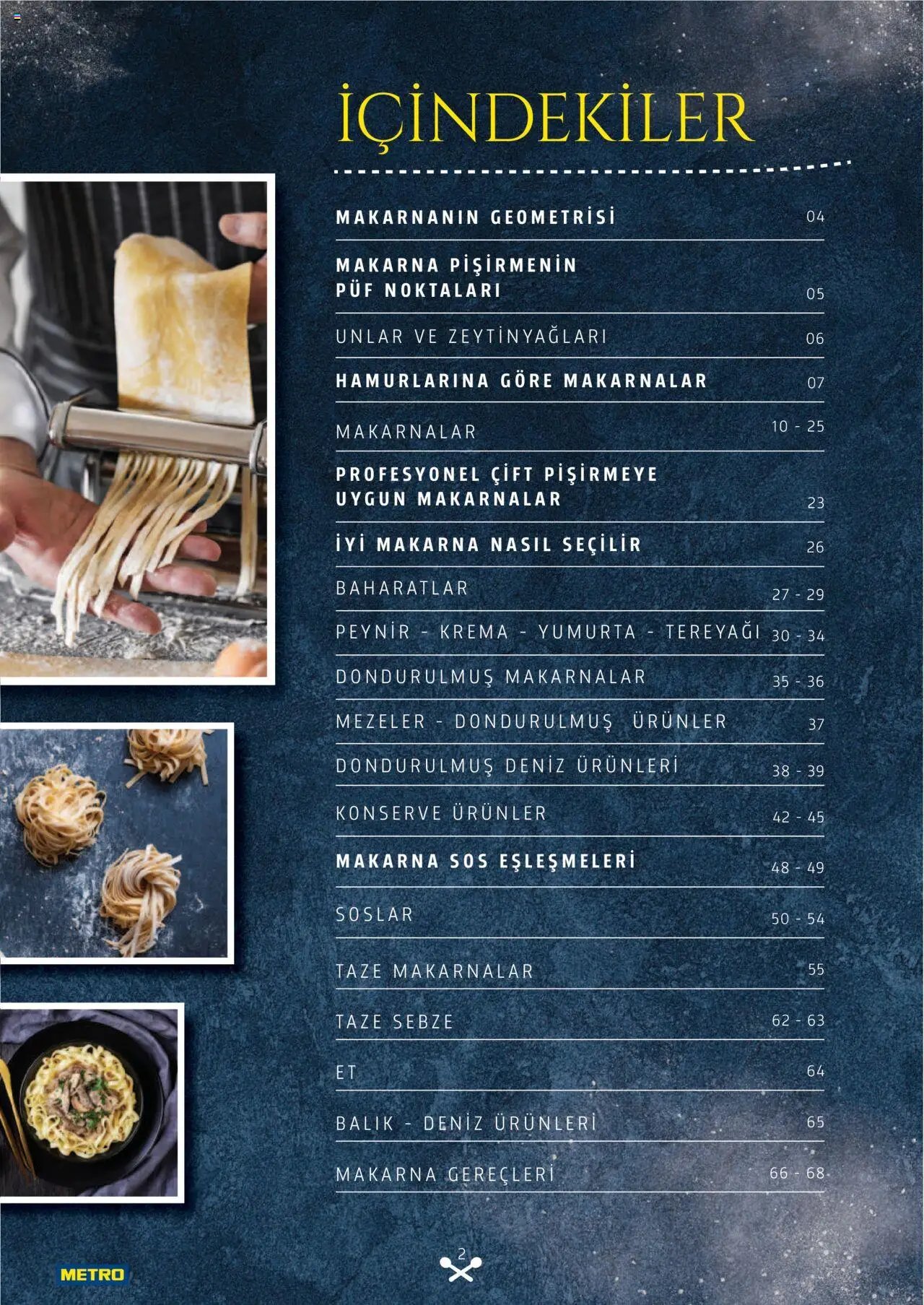 Metro Makarna Kataloğu 2025