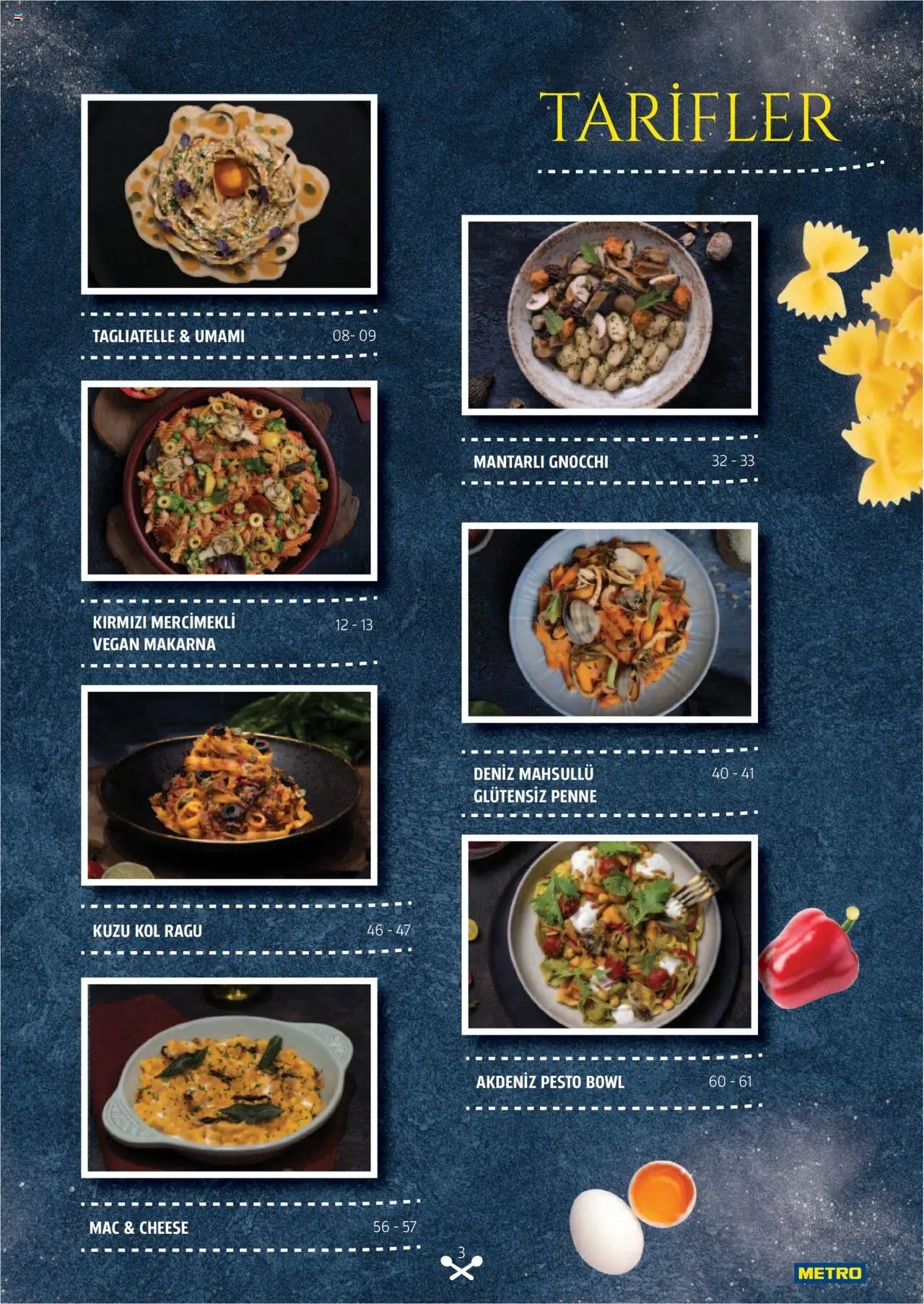 Metro Makarna Kataloğu 2025