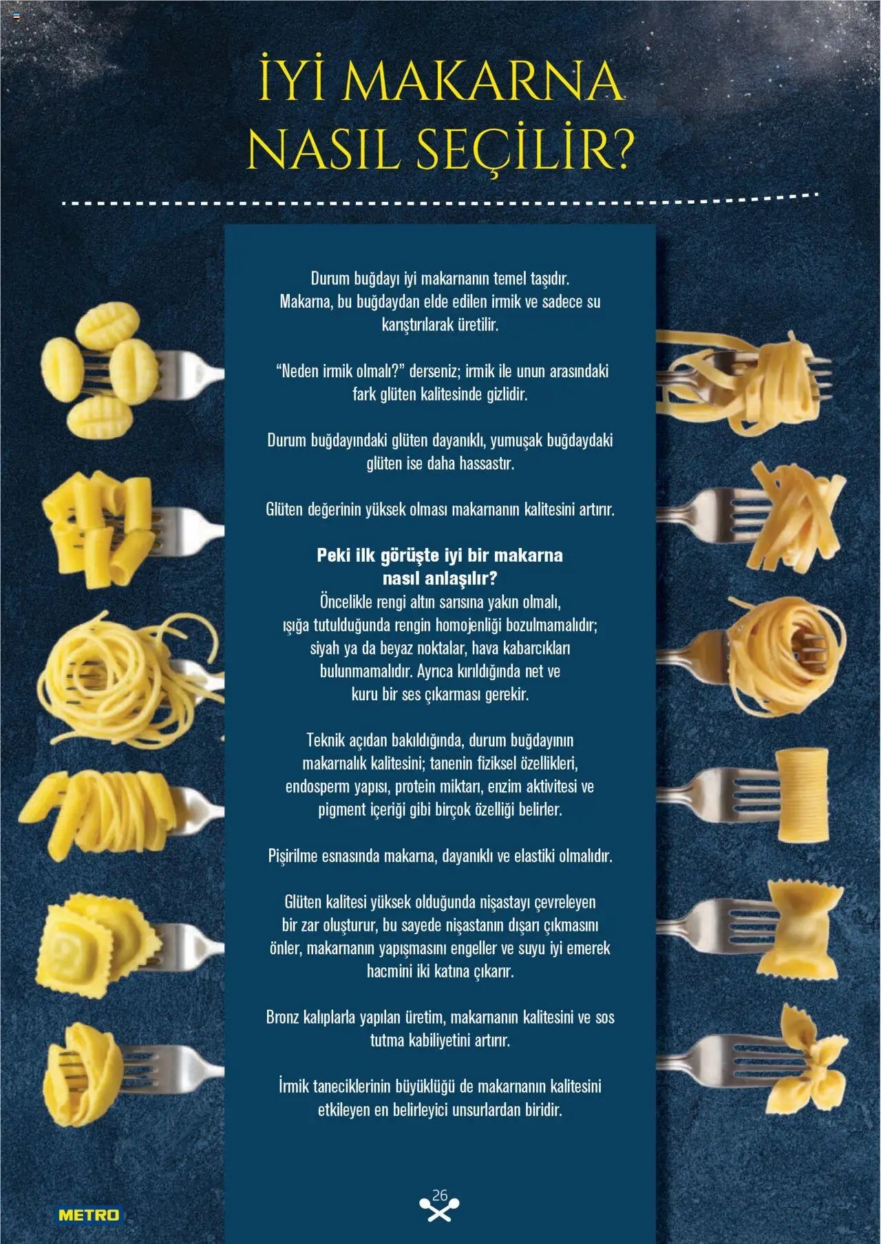 Metro Makarna Kataloğu 2025