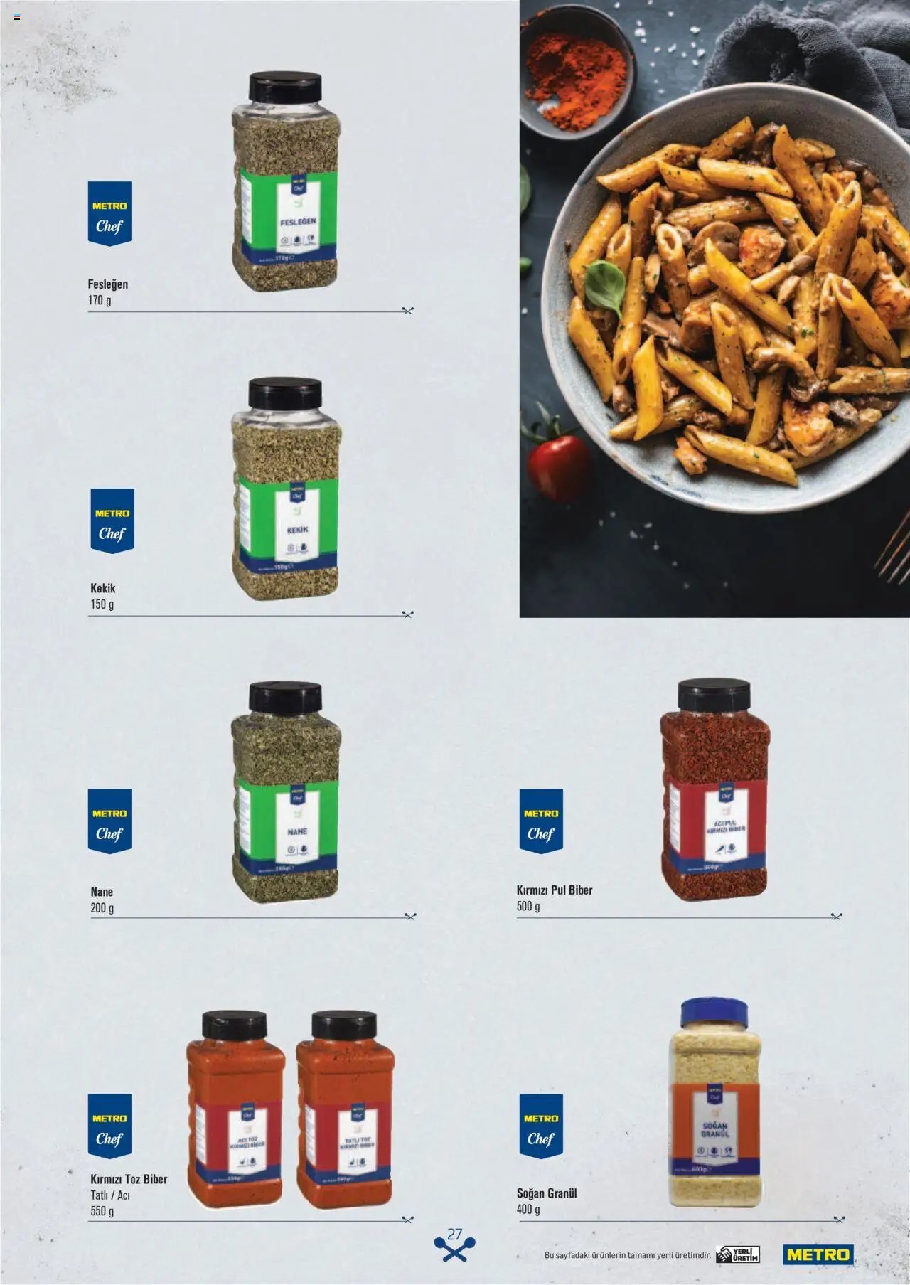 Metro Makarna Kataloğu 2025