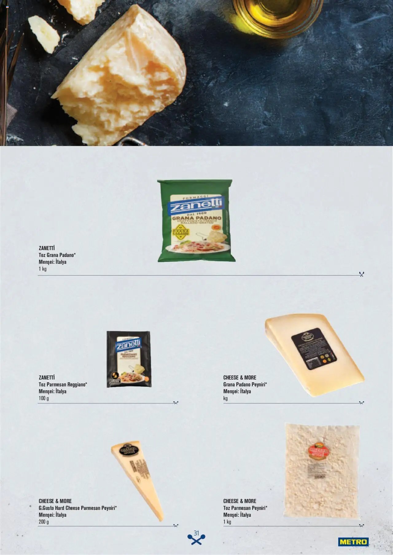 Metro Makarna Kataloğu 2025