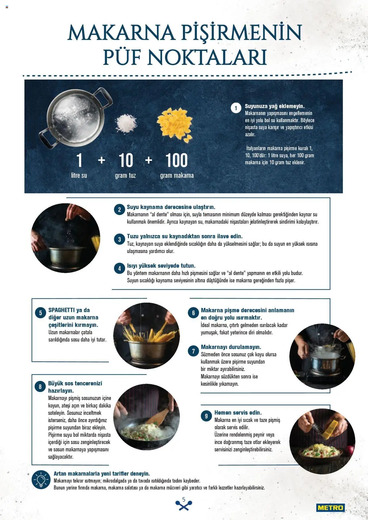 Metro Makarna Kataloğu 2025