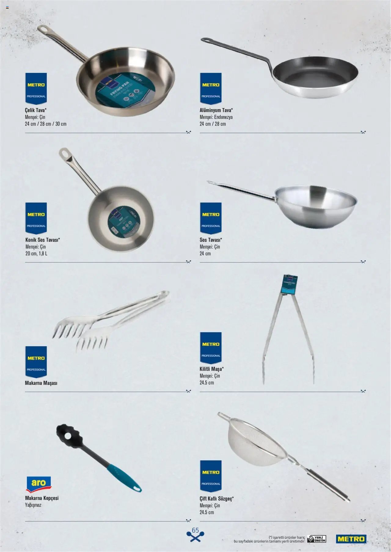 Metro Makarna Kataloğu 2025