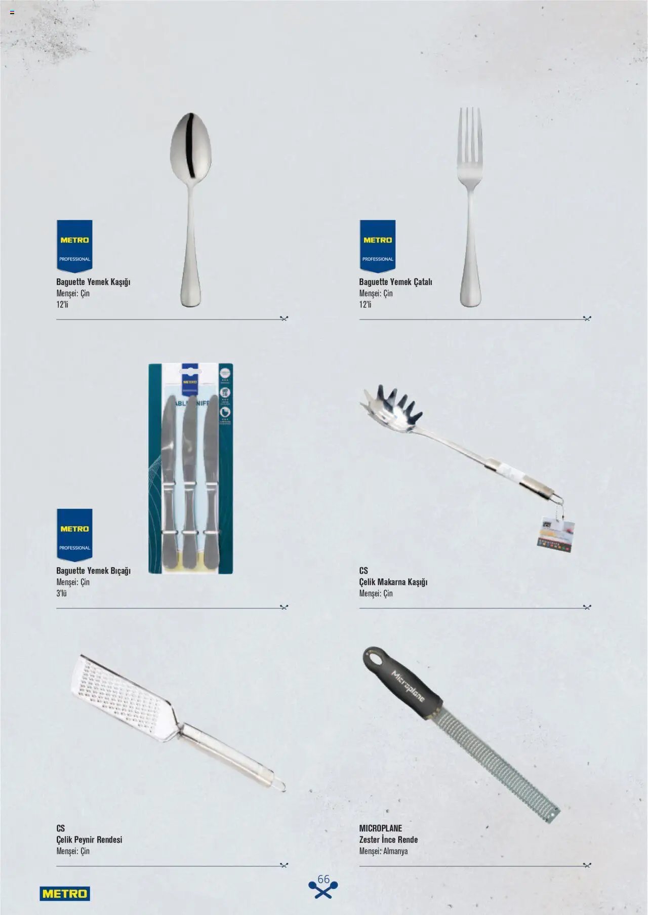 Metro Makarna Kataloğu 2025